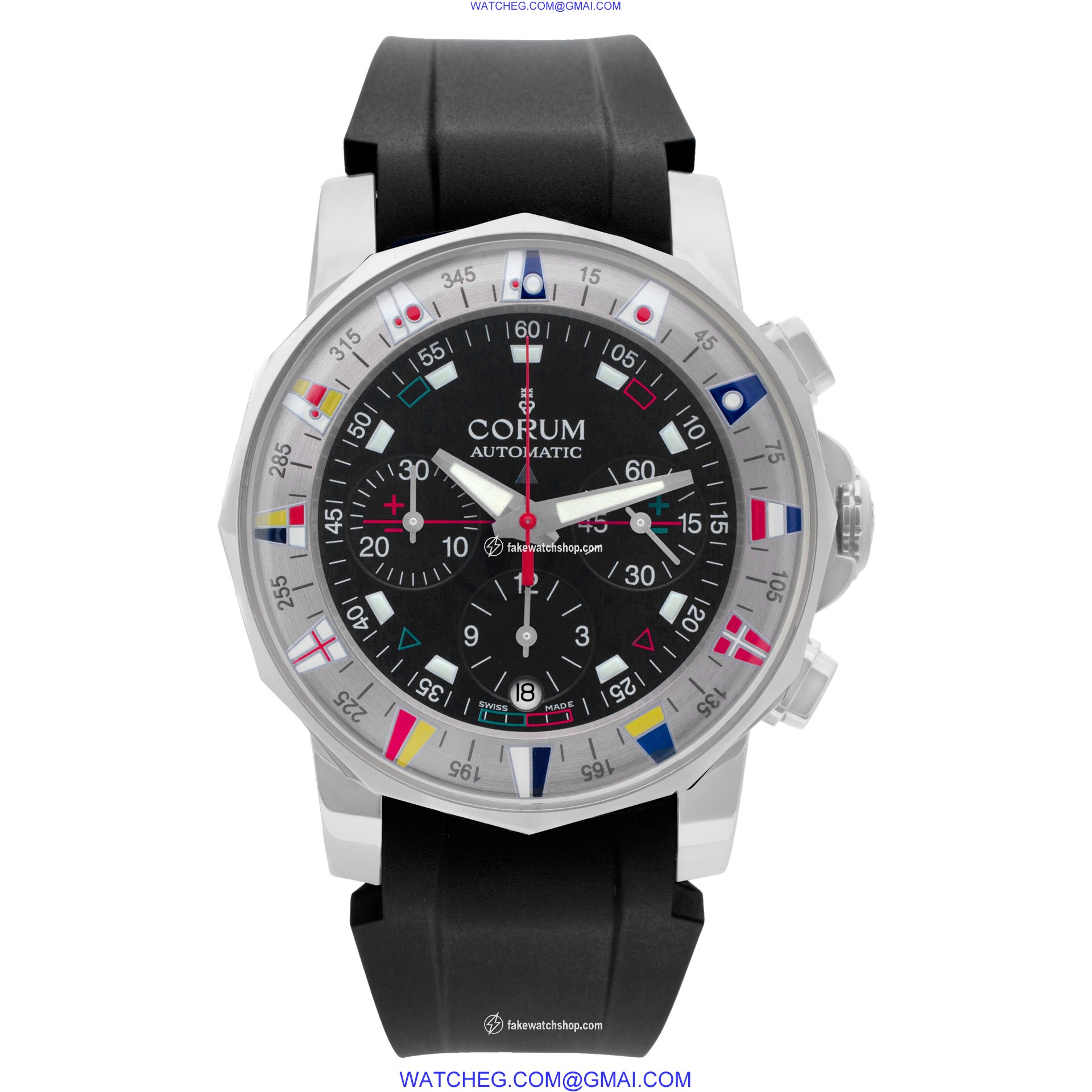 Corum 985.630.20 Admirals Cup Automatic Male Stainless Steel 2
