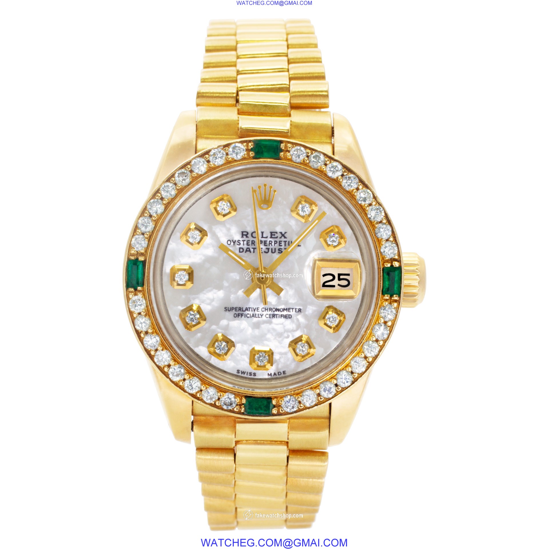 Rolex 6917 Datejust Automatic Female 18k yellow gold 2
