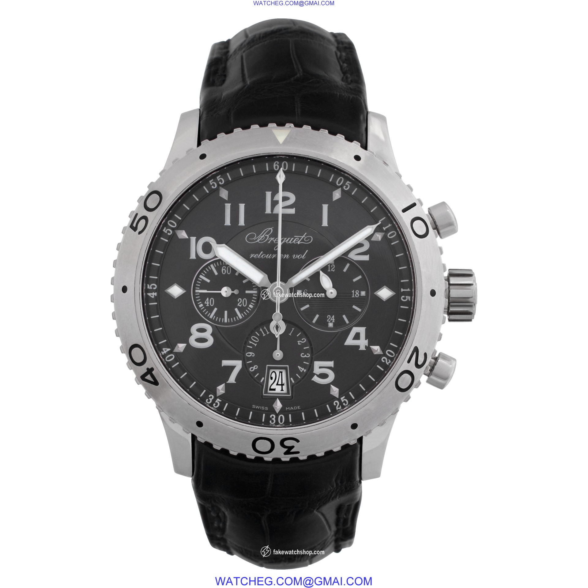Breguet 3810st/92/9zu Chronograph Automatic Male Stainless Steel 2