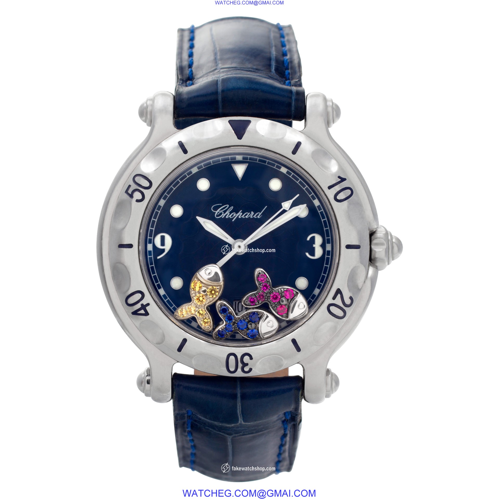 Chopard 27/8921 Happy Fish Quartz Female Stainless Steel 2