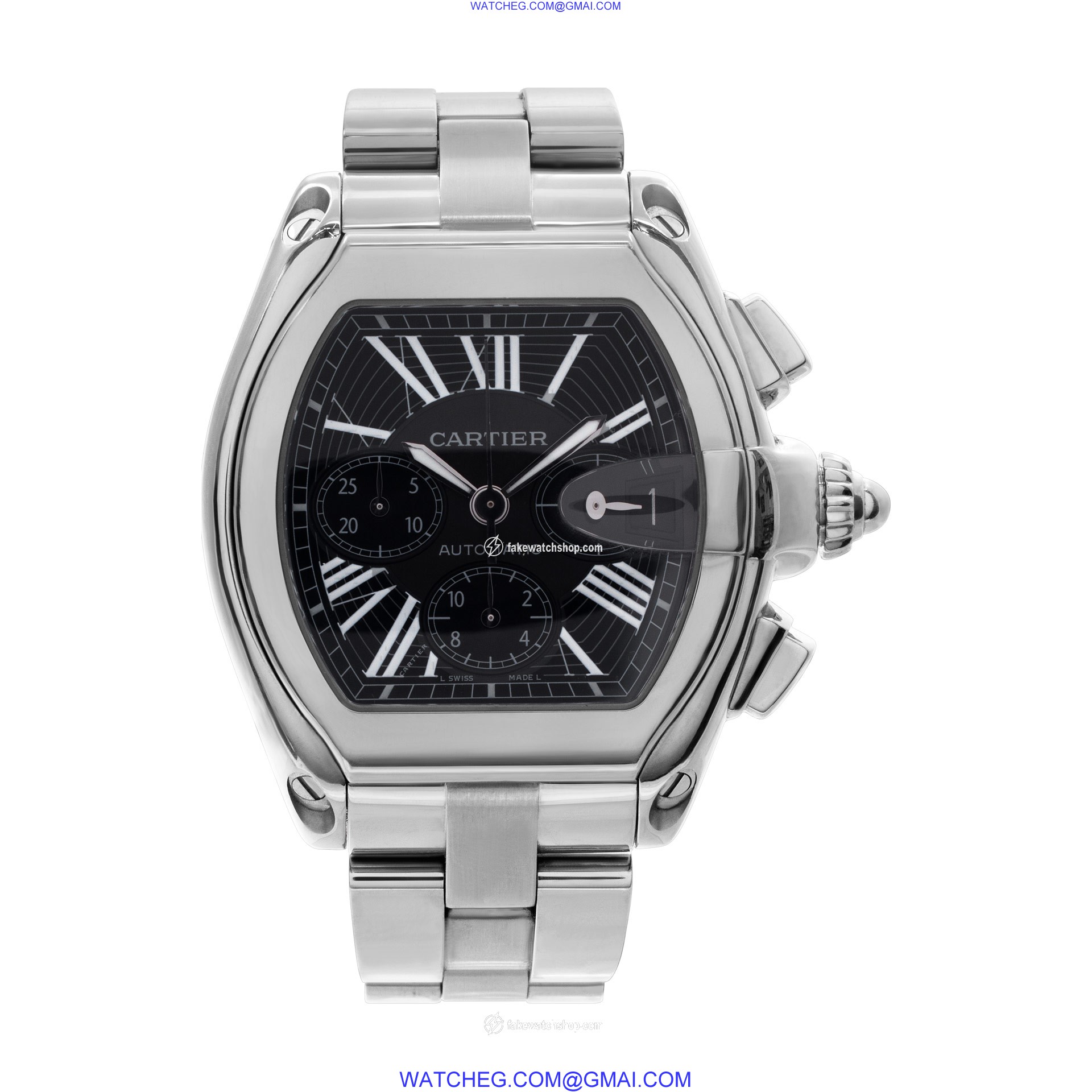 Cartier W62020X6 Roadster Automatic Male Stainless Steel 2