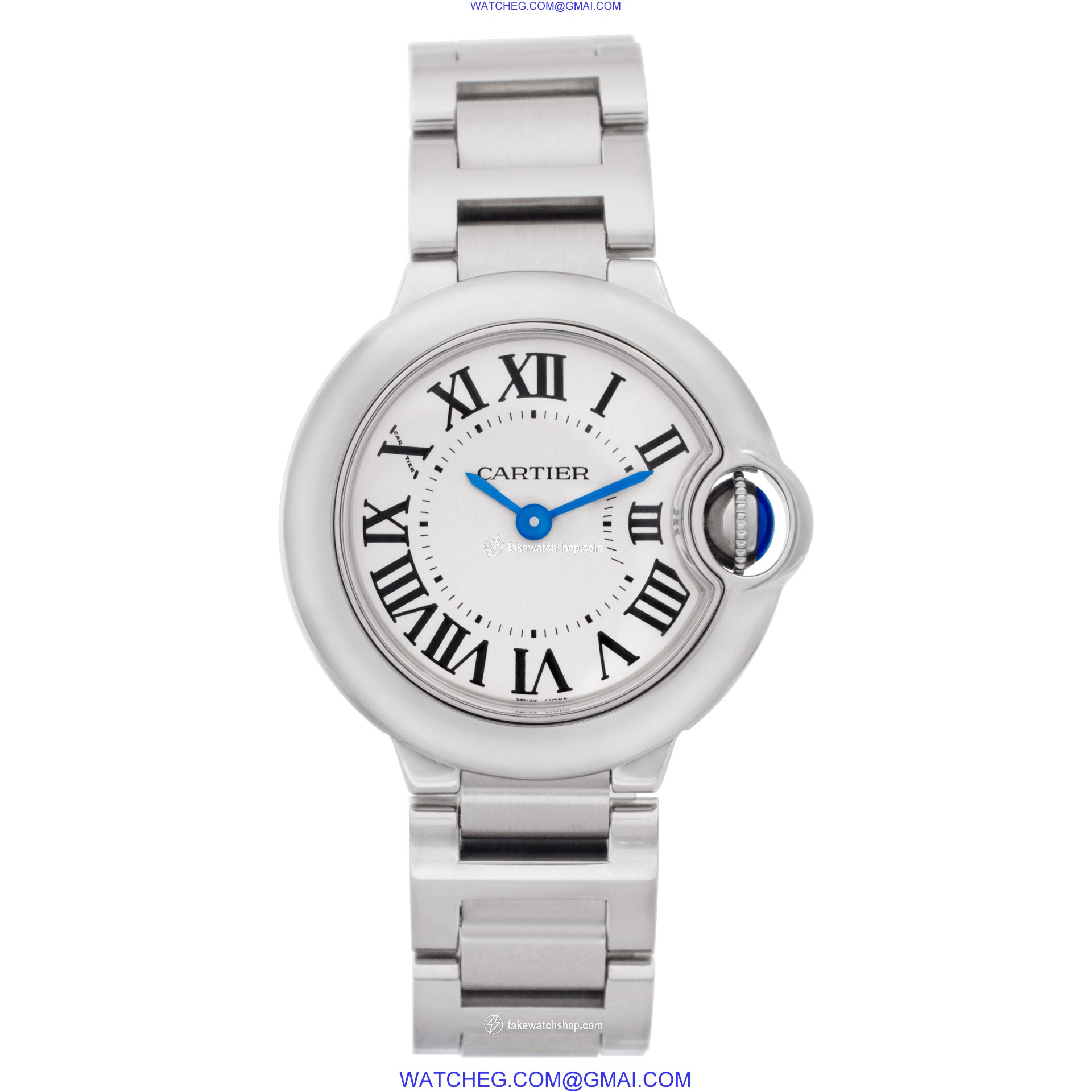Cartier W69010Z4 Ballon Bleu Quartz Female Stainless Steel 2