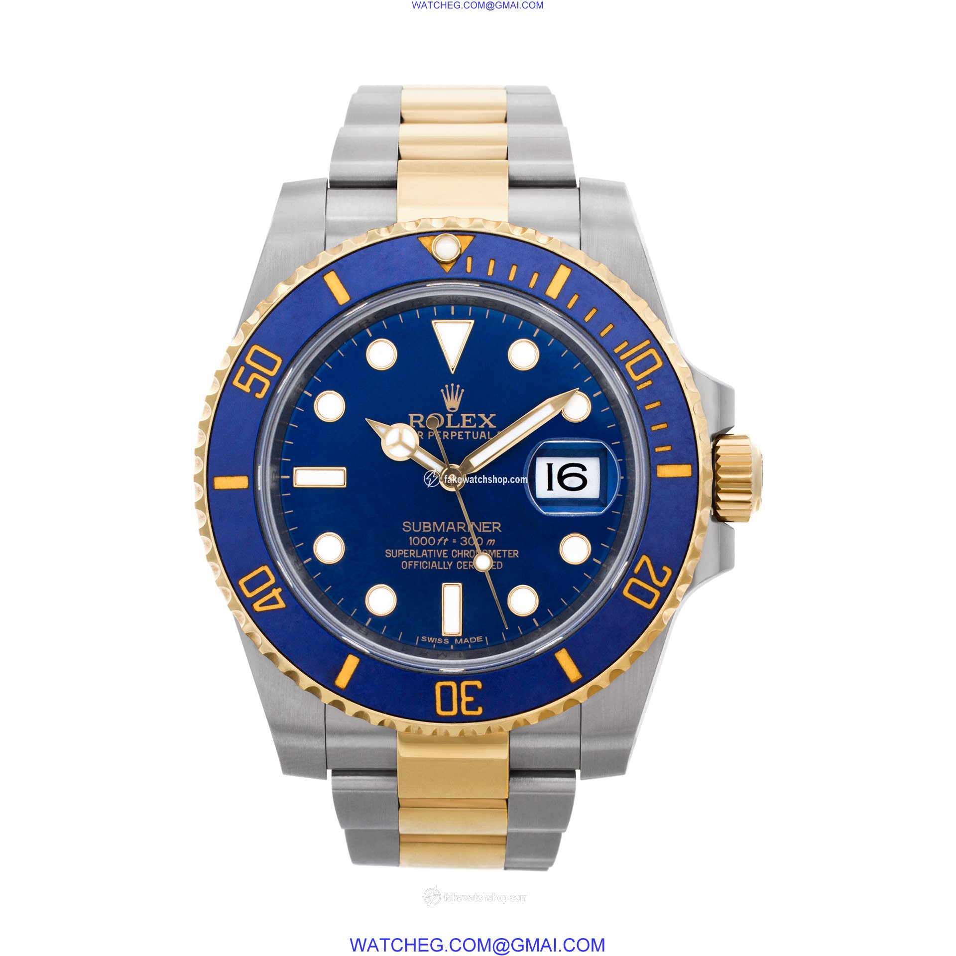 Rolex 116613 Submariner Automatic Male 18k gold & Stainless Steel 2