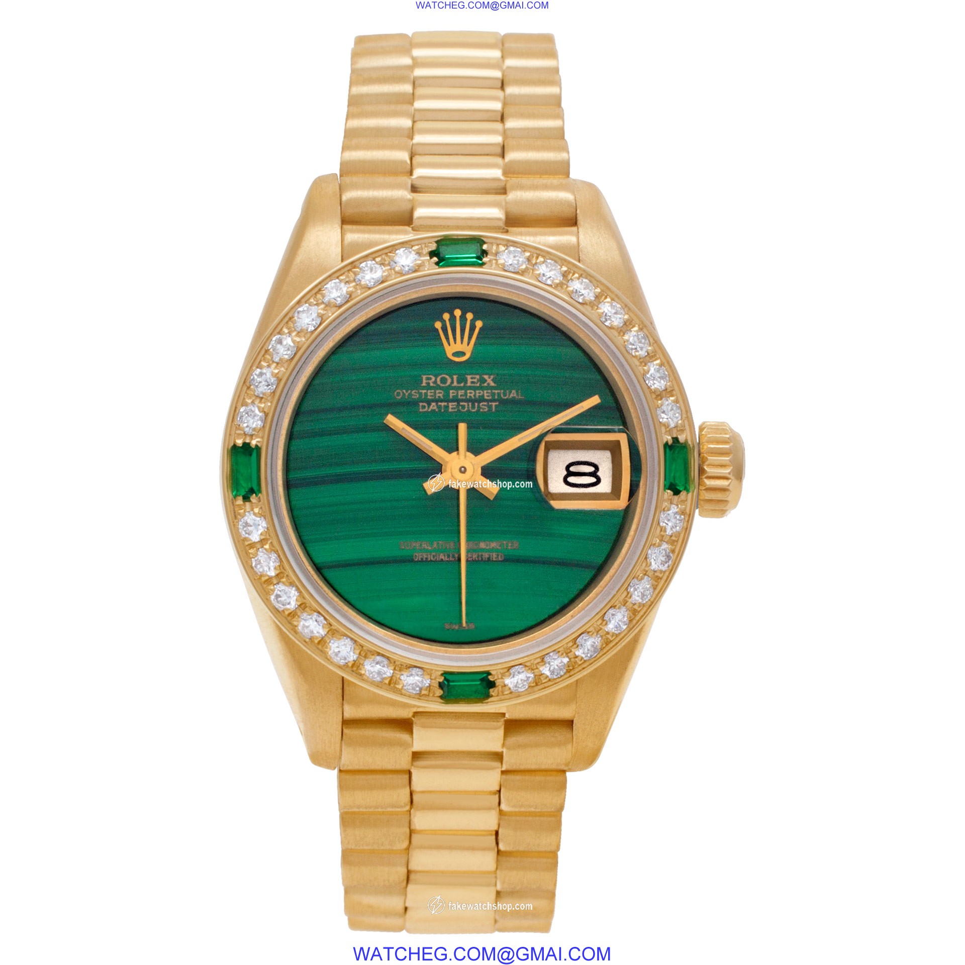 Rolex 69178 Datejust Automatic Female 18k yellow gold 2
