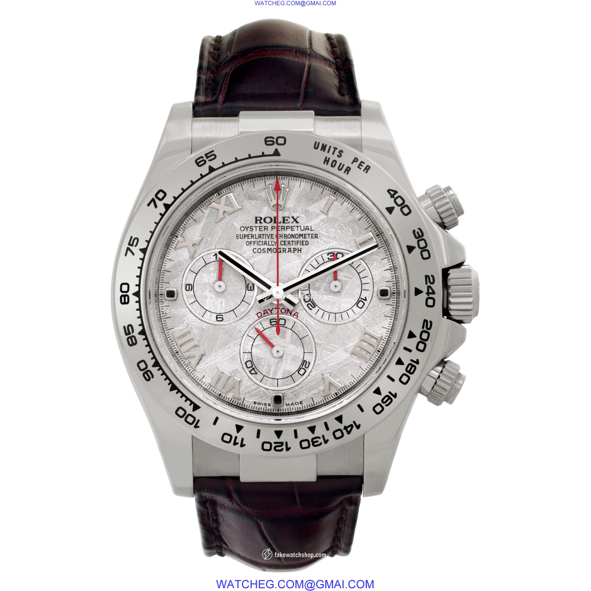 Rolex 116519 Daytona Automatic Male 18k White Gold 2
