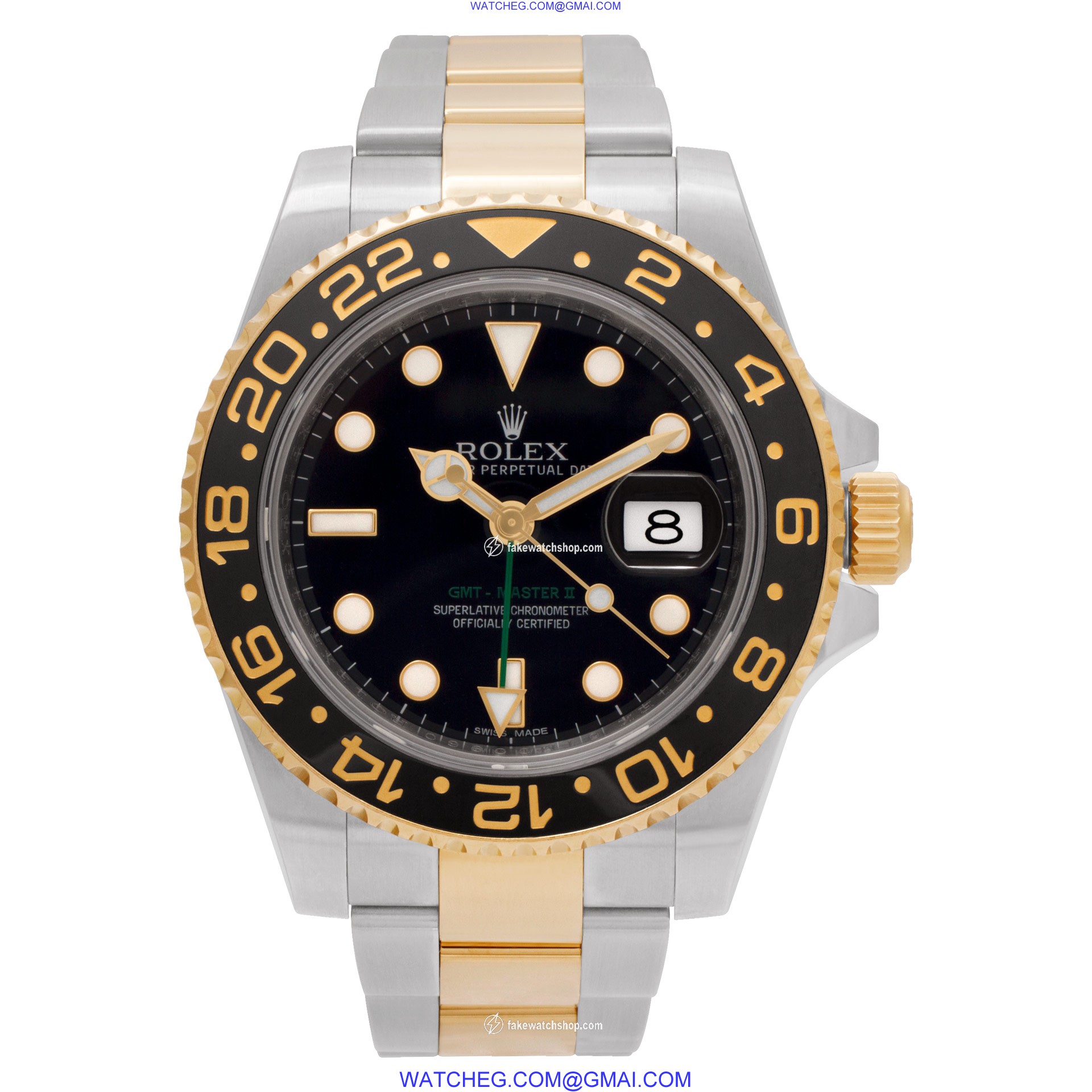 Rolex 116713 GMT-Master II Automatic Unisex 18k gold & Stainless Steel 2