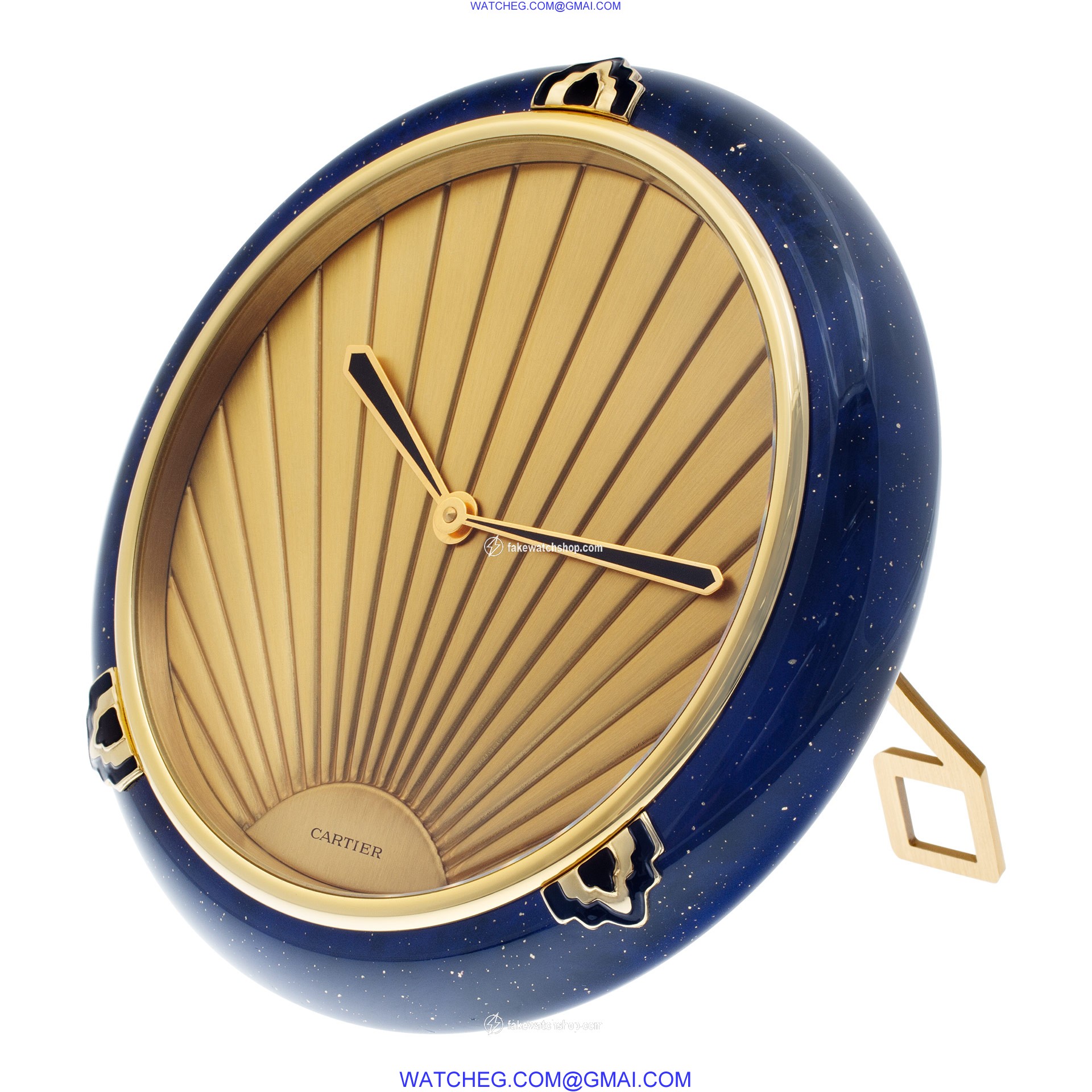 Cartier Cartier 1736 Must de Cartier clock Quartz Unisex Brass 2