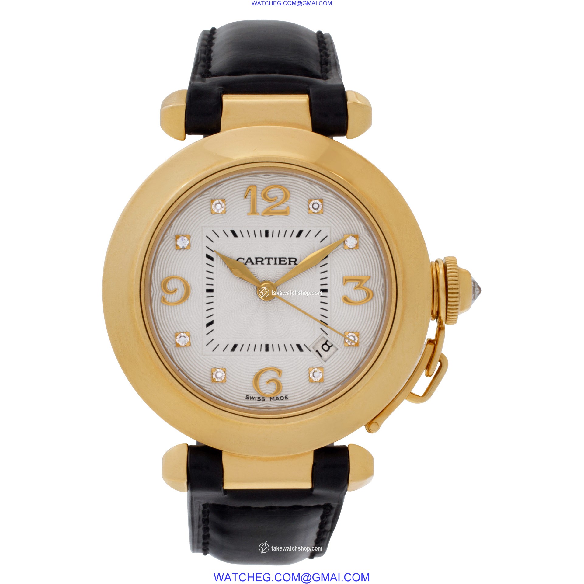 Cartier WJ11891G Pasha Automatic Female 18k yellow gold 2