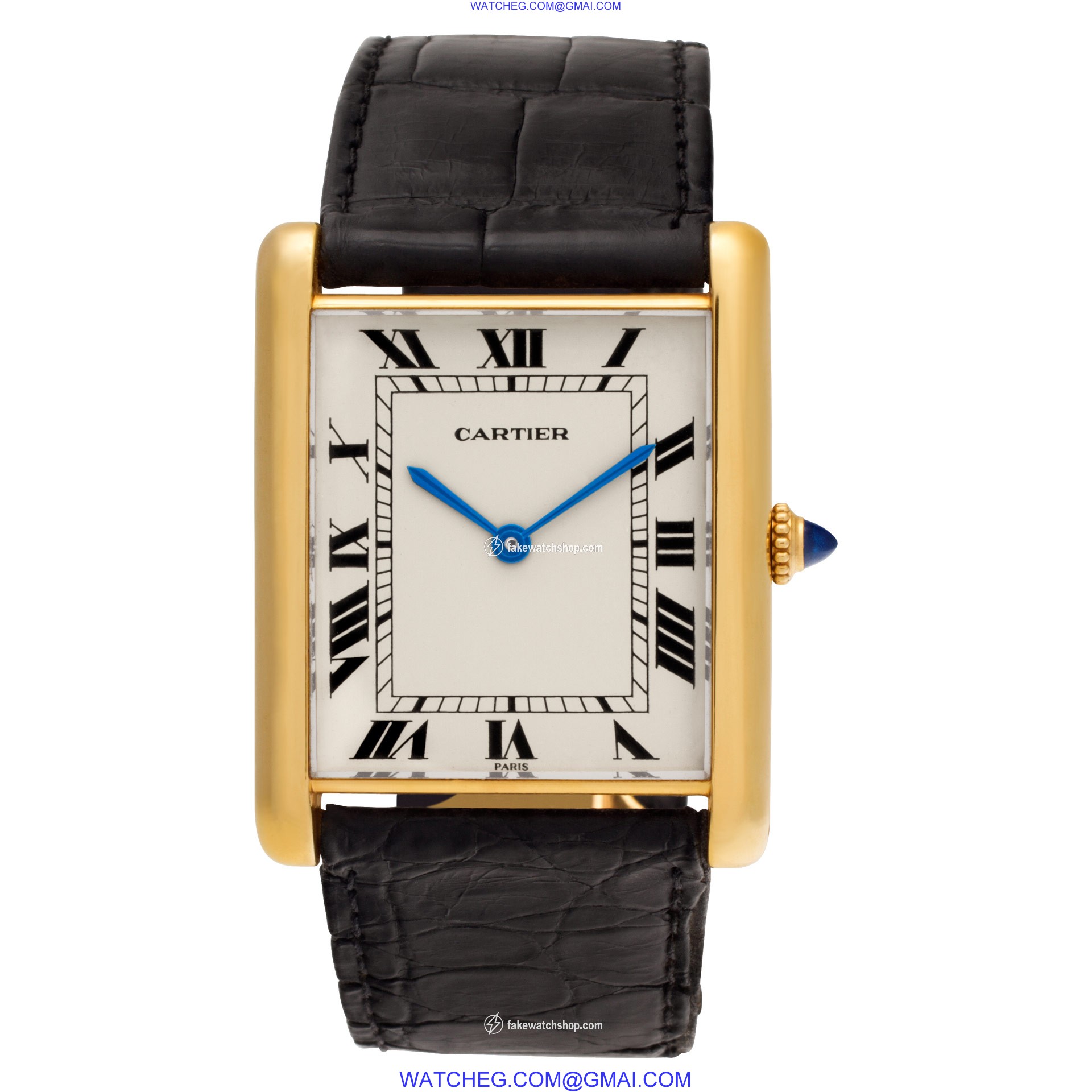 Cartier 170020078 Tank Automatic Unisex 18k yellow gold 2