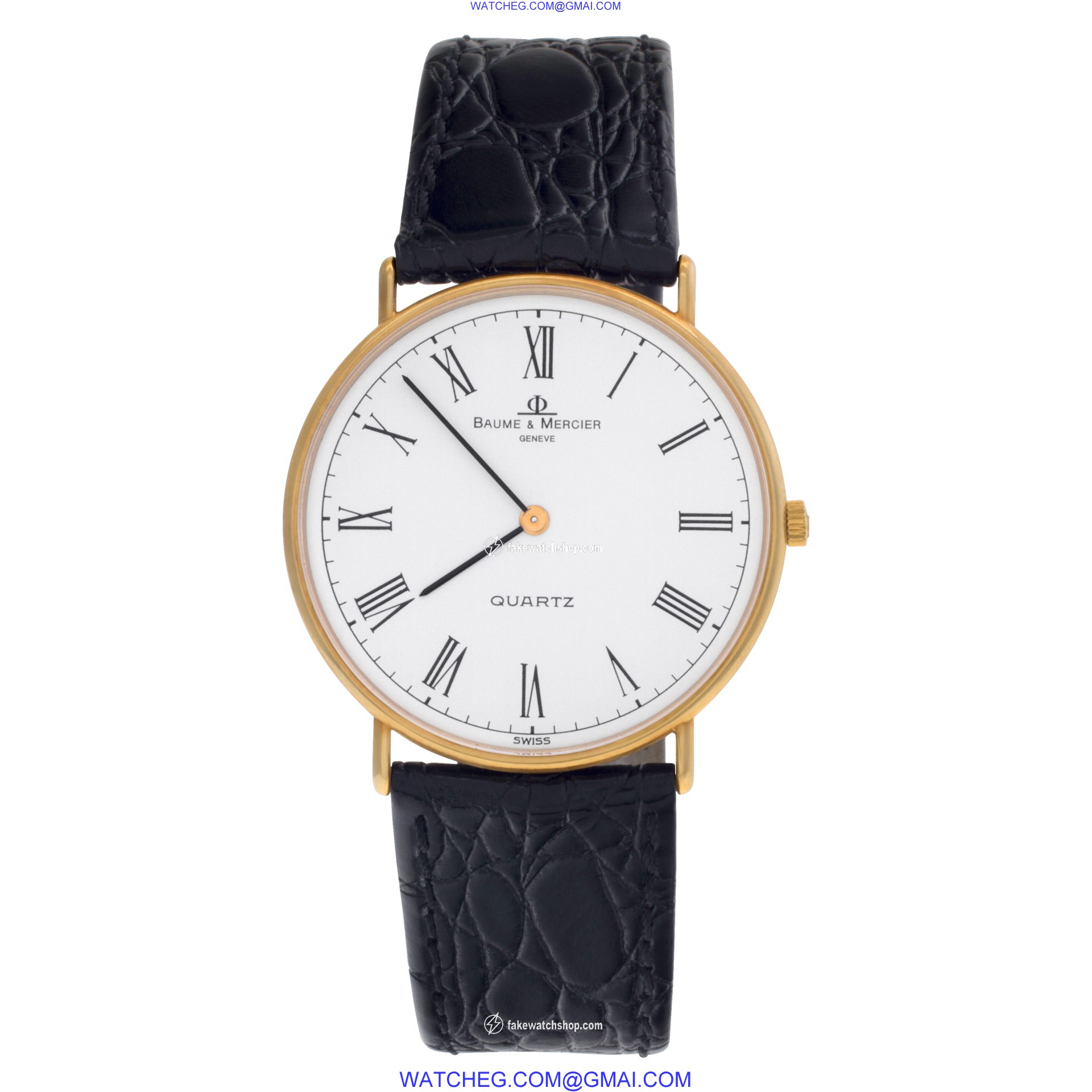 Baume & Mercier 95141 Ultra Thin Quartz Male 14k yellow gold 2
