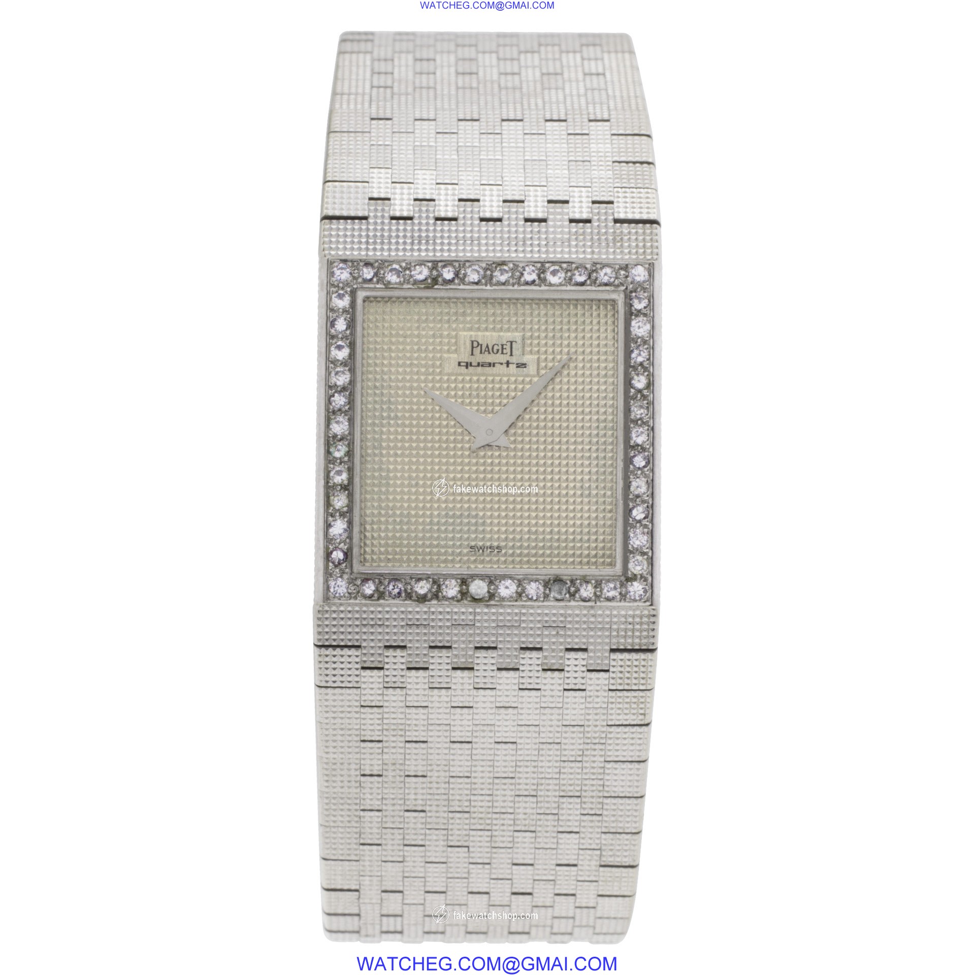 Piaget 7131g4 Polo Quartz Female 18k White Gold 2
