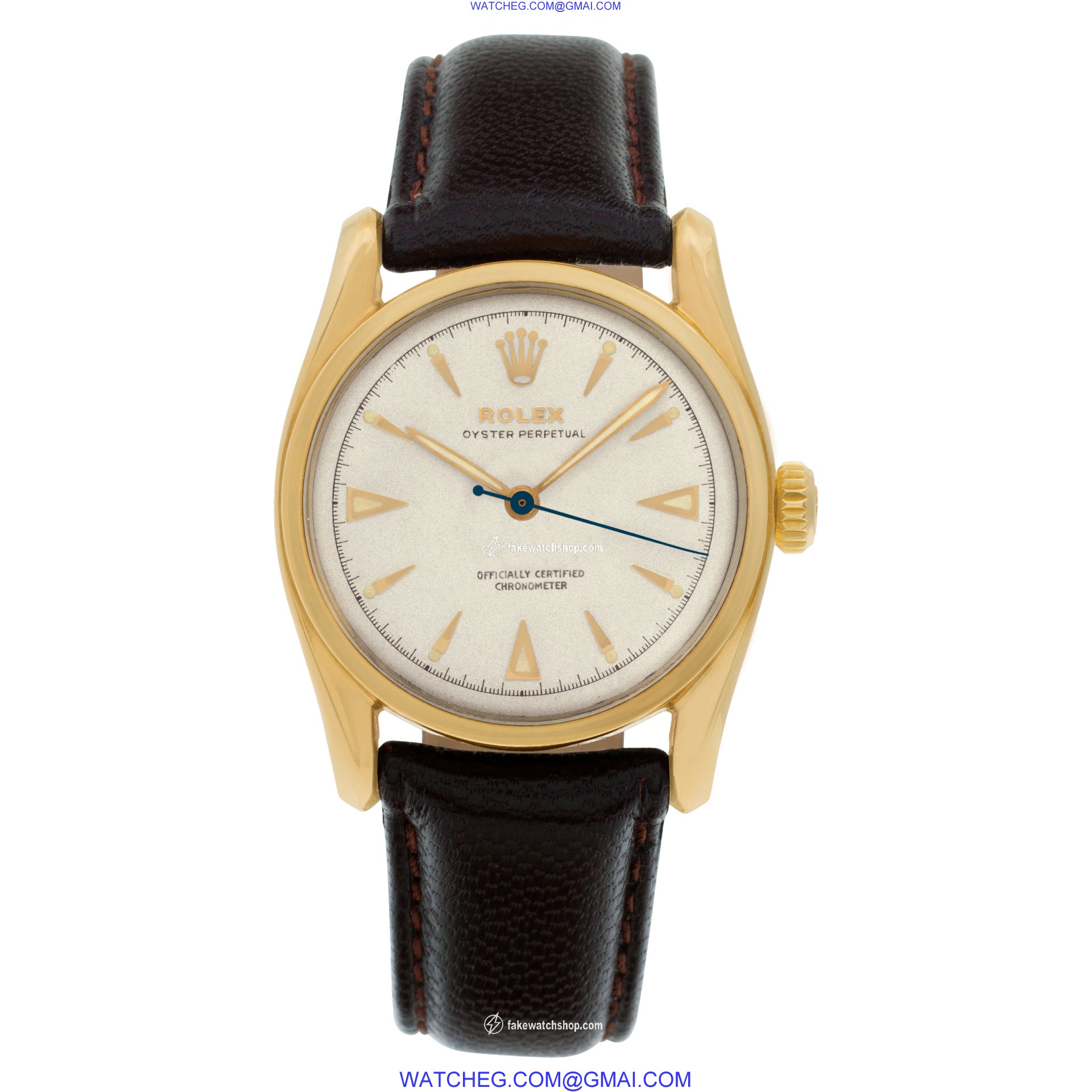 Rolex 6090 Bombay Automatic Male 14k yellow gold 2