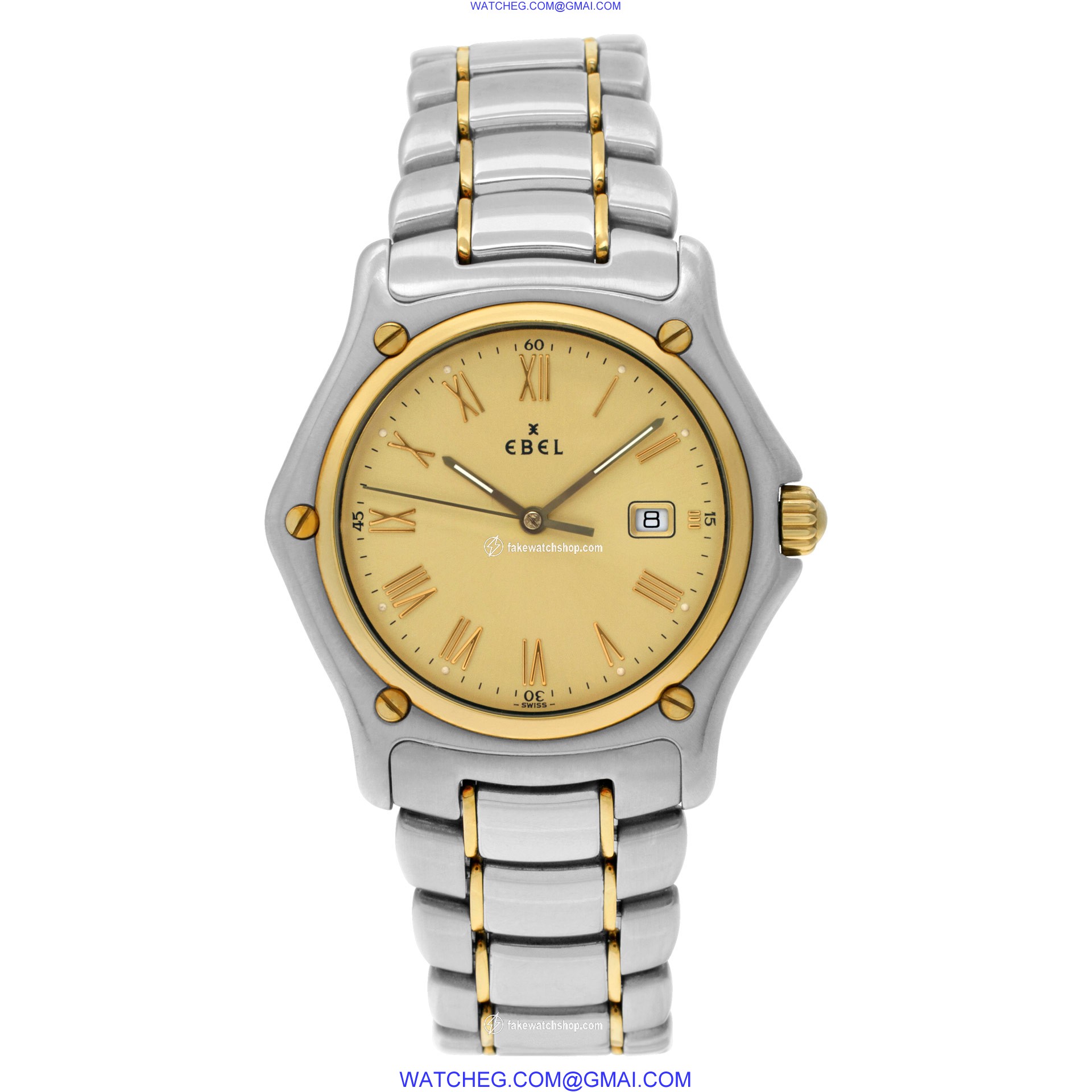 Ebel 1911 1911 Quartz Male 18k gold & Stainless Steel 2