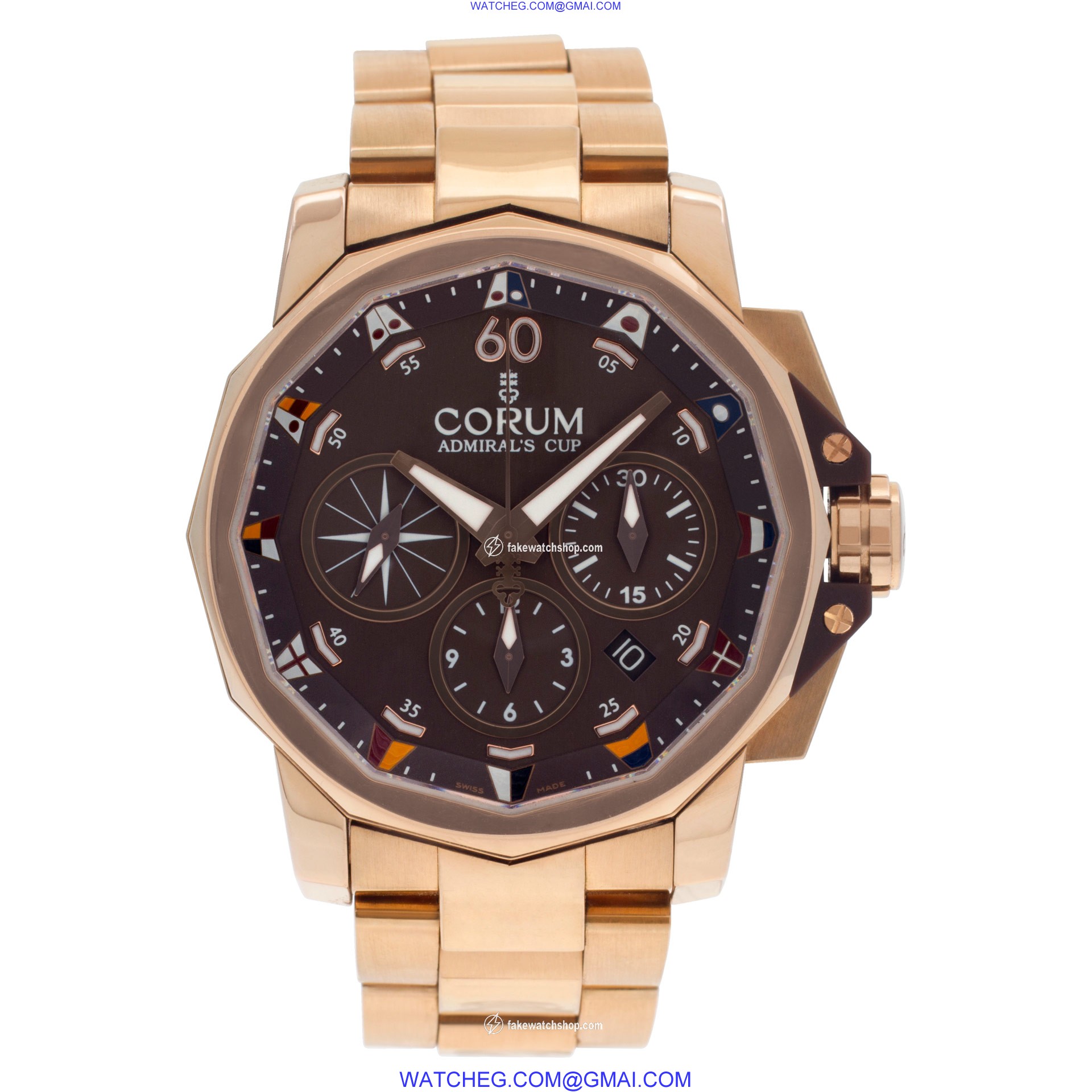 Corum 60723.205005 Admirals Cup Automatic Male 18k rose gold 2