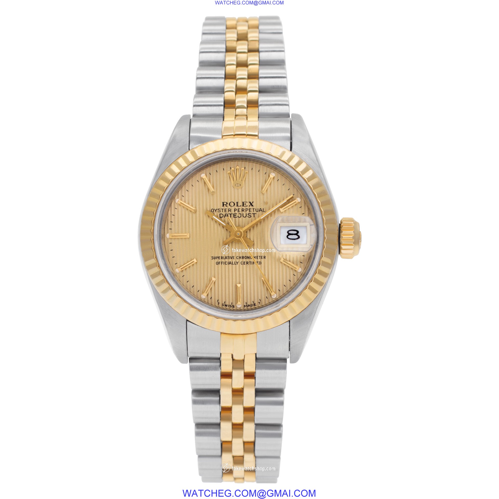 Rolex 69173 Datejust Automatic Female 18k gold & Stainless Steel 2