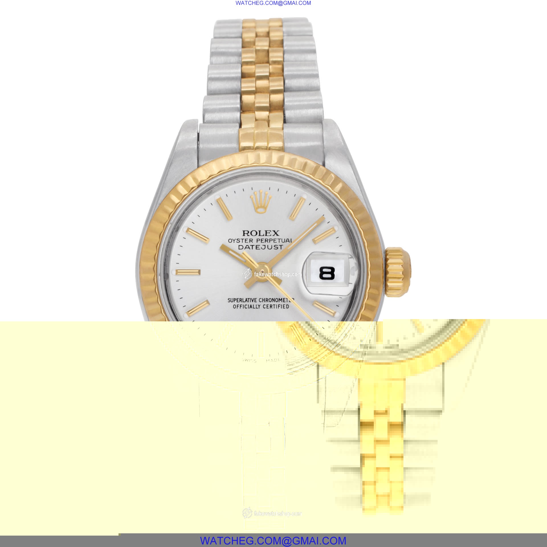 Rolex 69173 Datejust Automatic Female 18k gold & Stainless Steel 2