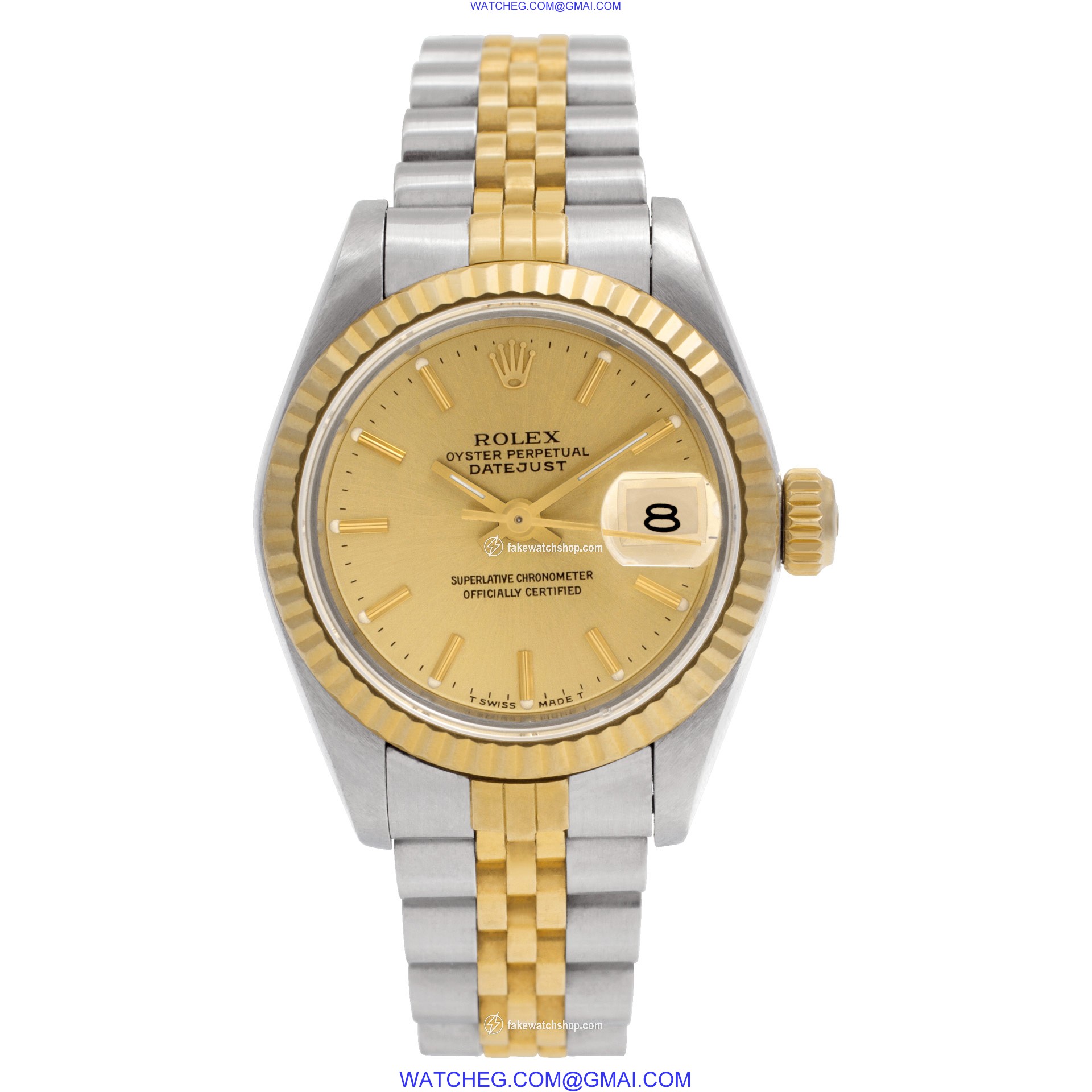 Rolex 69173 Datejust Automatic Female 18k gold & Stainless Steel 2