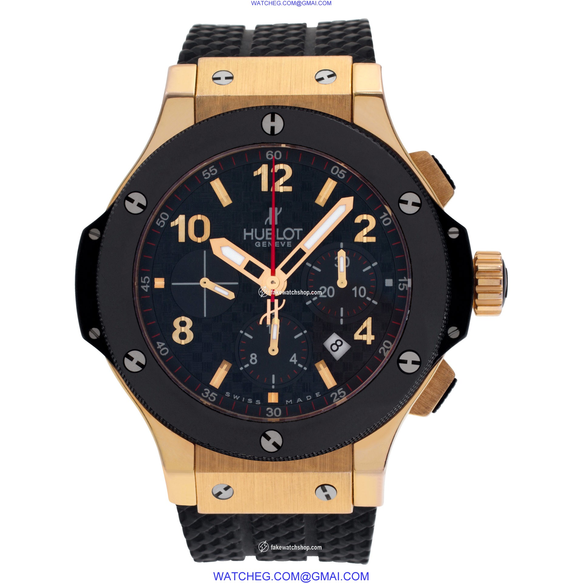 Hublot 301.pb.131.rx Big Bang Automatic Male 18k rose gold & ceramic 2