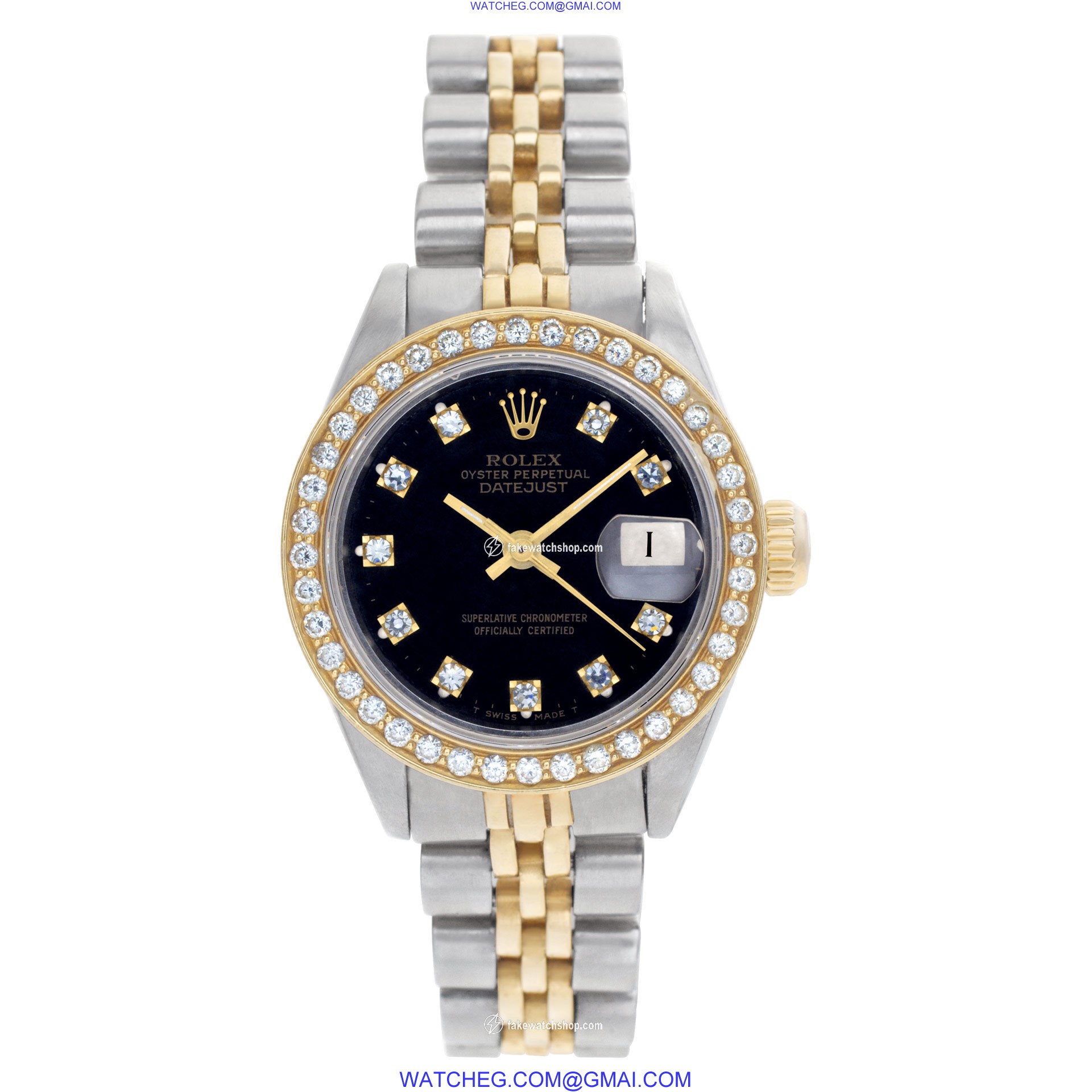 Rolex 6917 Datejust Automatic Female 18k gold & Stainless Steel 2