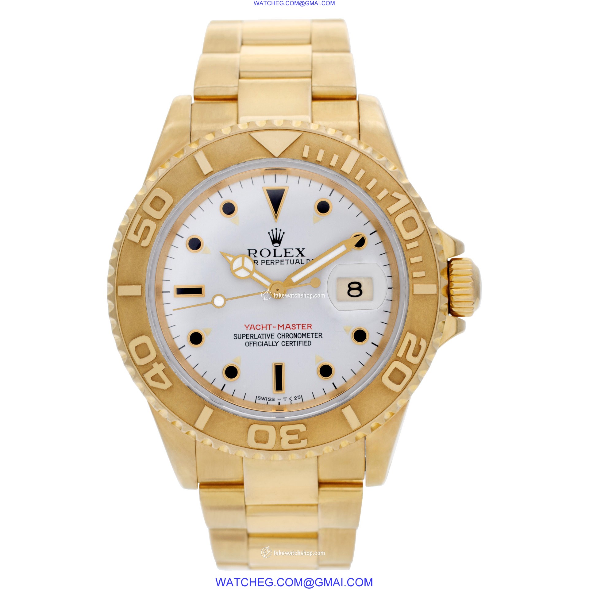 Rolex 16628 Yacht-Master Automatic Male 18k yellow gold 2
