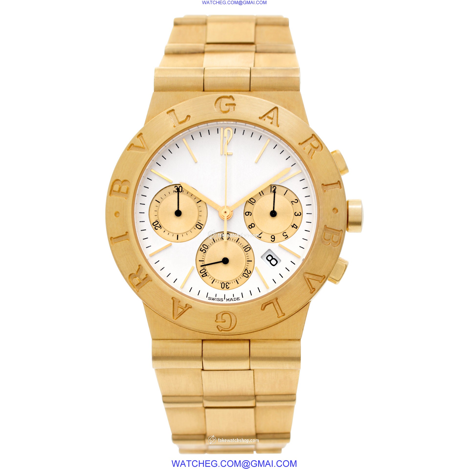 Bvlgari ch 35 g Bvlgari Quartz Male 18k yellow gold 2