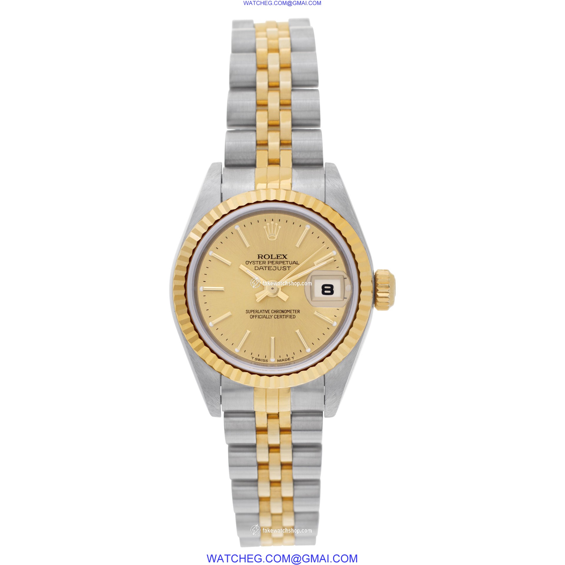 Rolex 79173 Datejust Automatic Female 18k gold & Stainless Steel 2