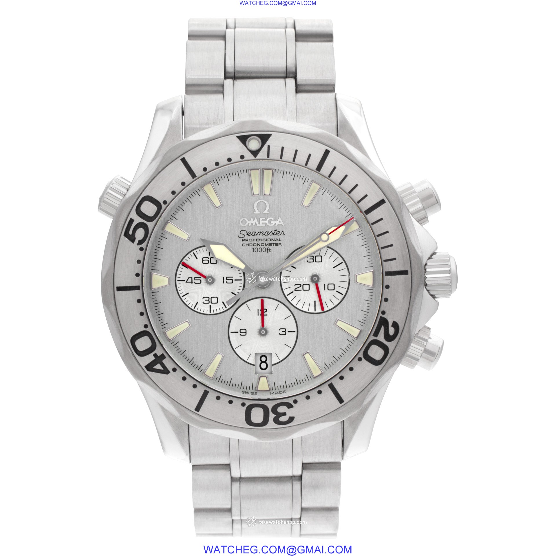 Omega 25893000 Seamaster Automatic Male Stainless Steel 2