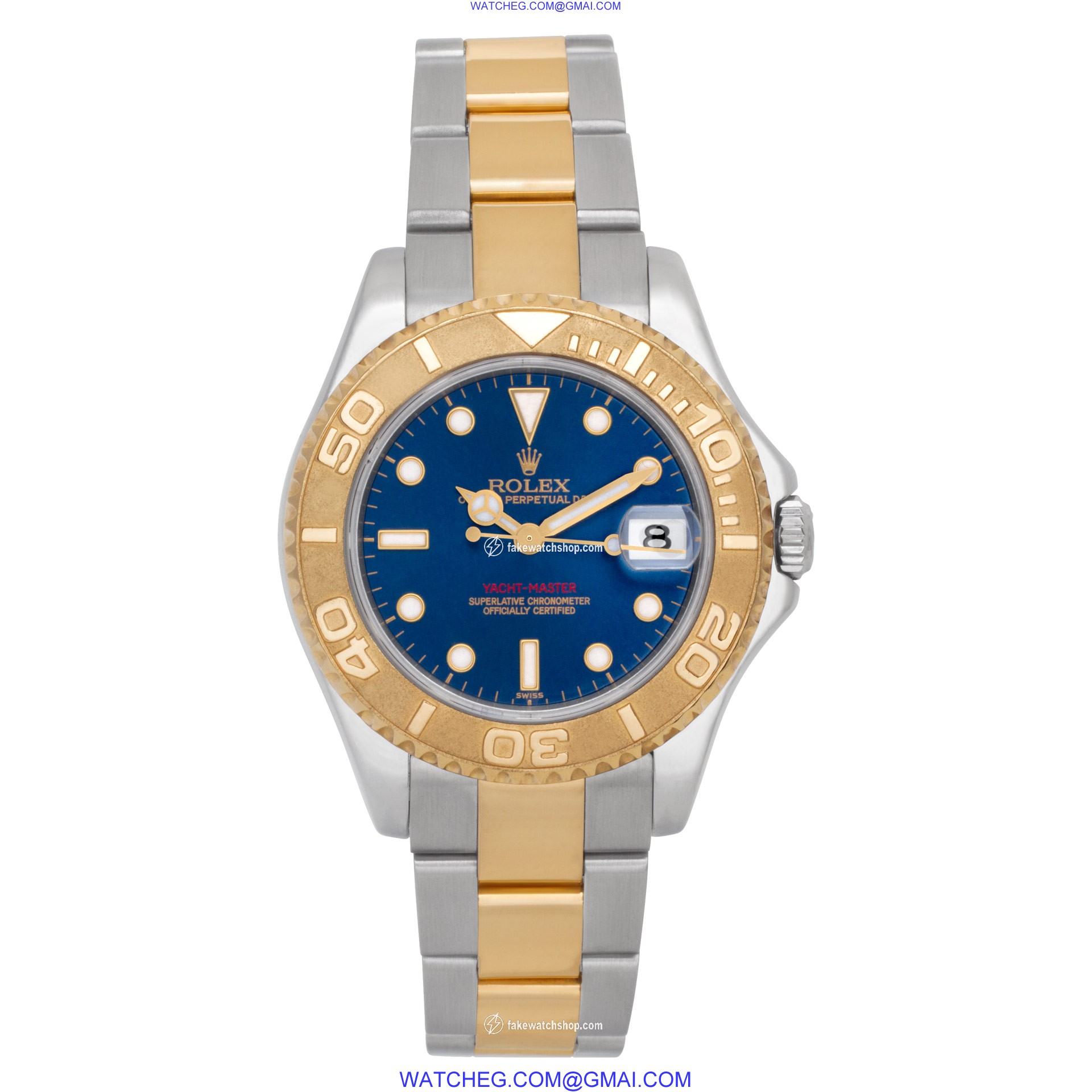 Rolex 168623 Yacht-Master Automatic Unisex 18k gold & Stainless Steel 2