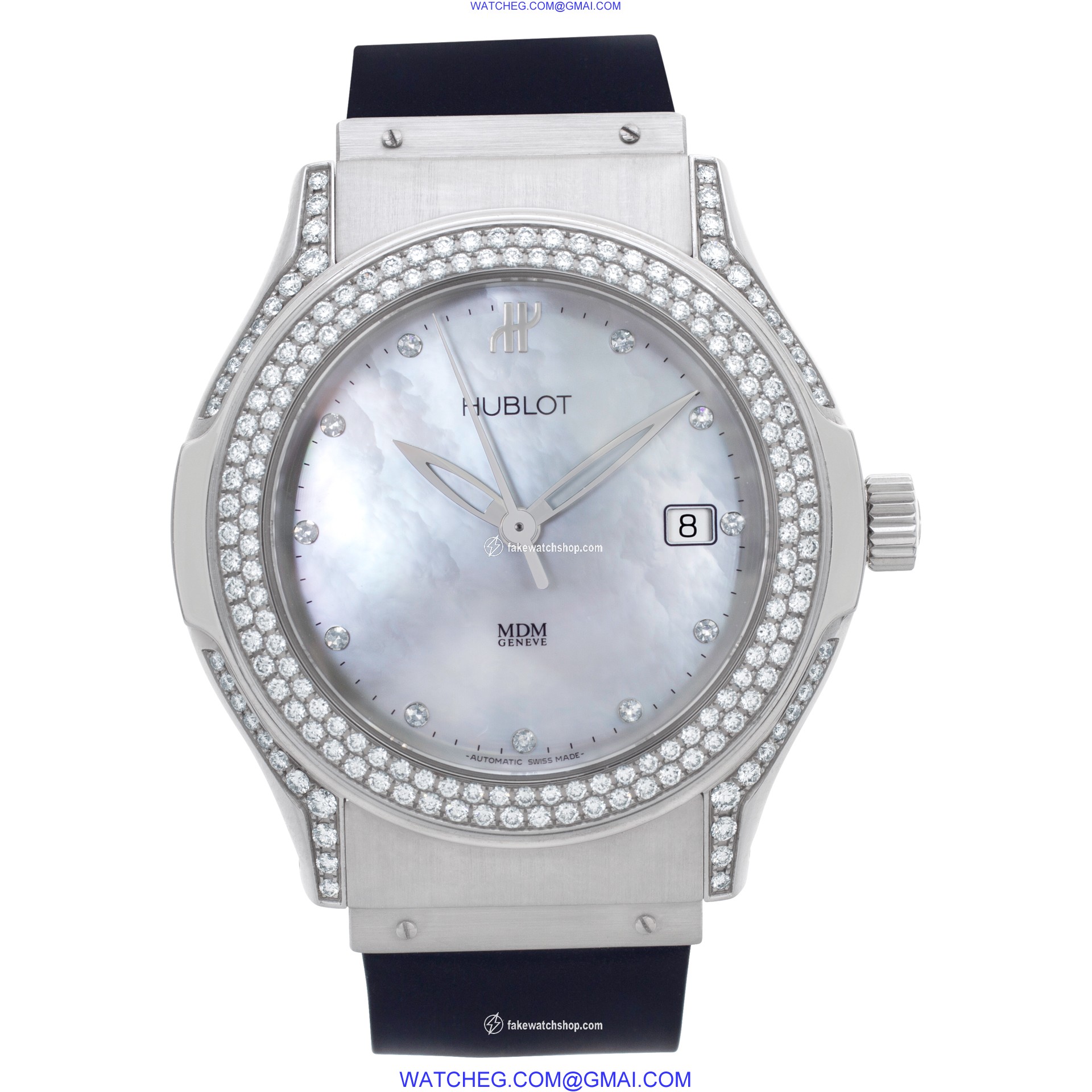 Hublot 1910.1.034 M D M Automatic Unisex Stainless Steel 2