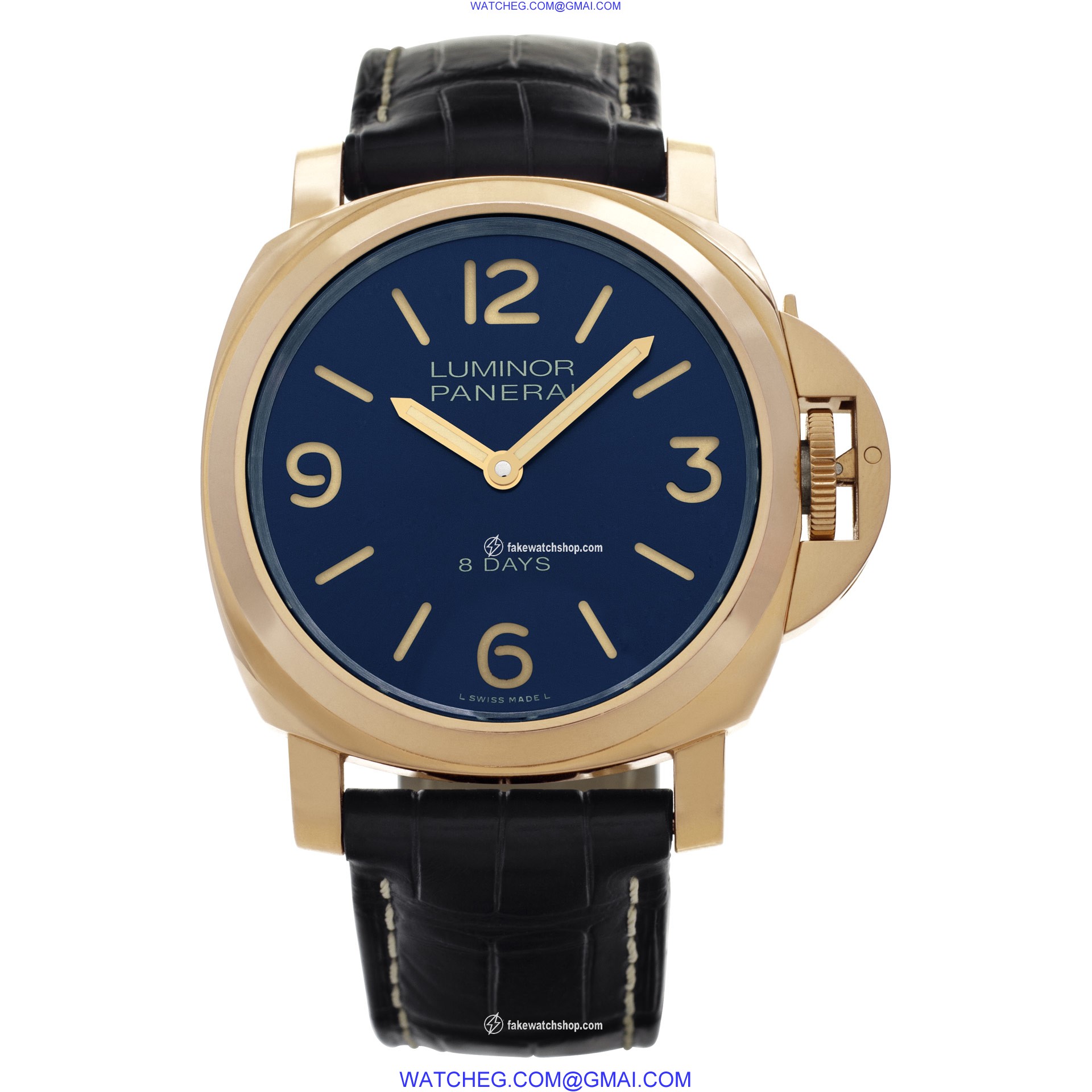 Panerai PAM 00717 Luminor Manual Male 18k rose gold 2