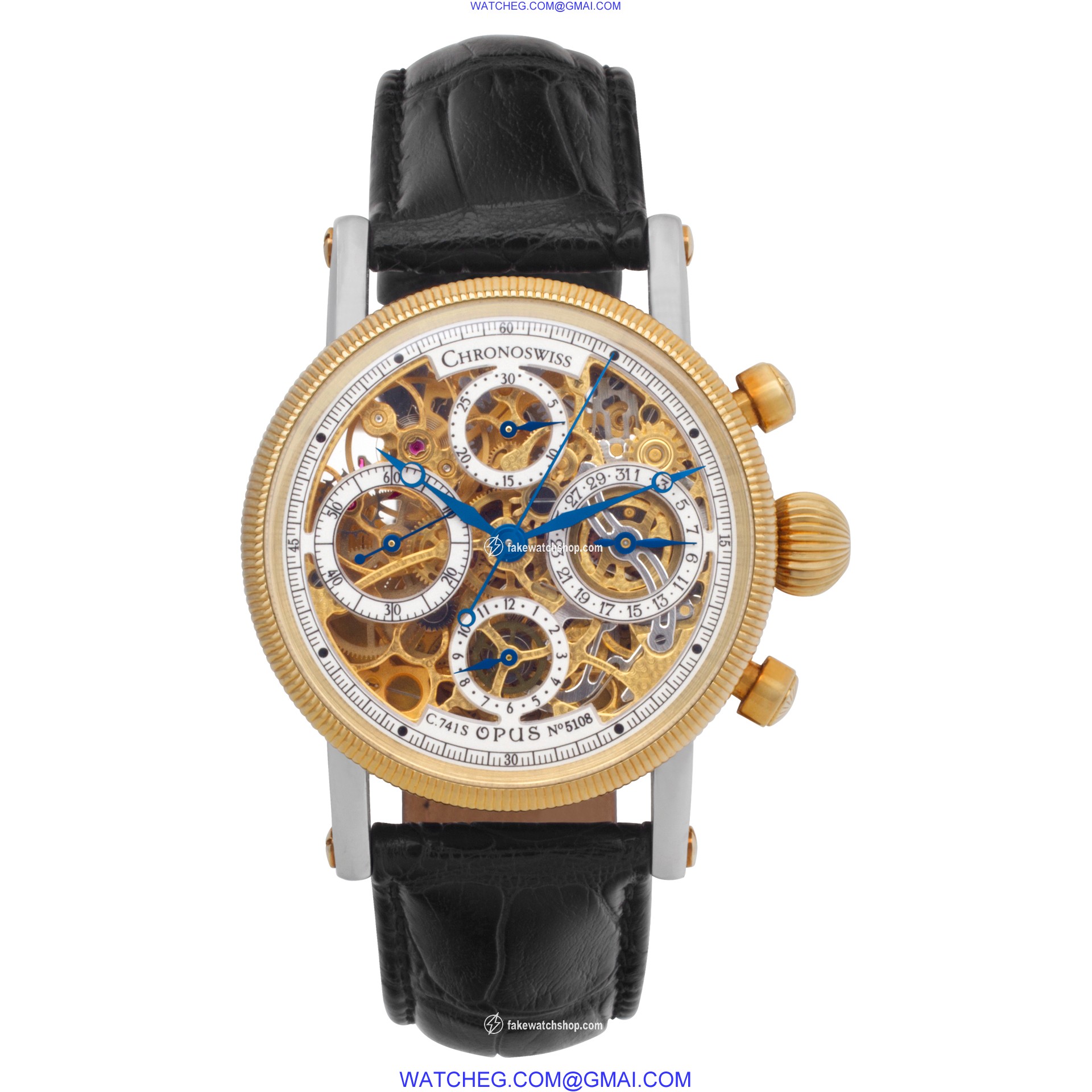 Chronoswiss ch 7522 Opus Automatic Male 18k gold & Stainless Steel 2