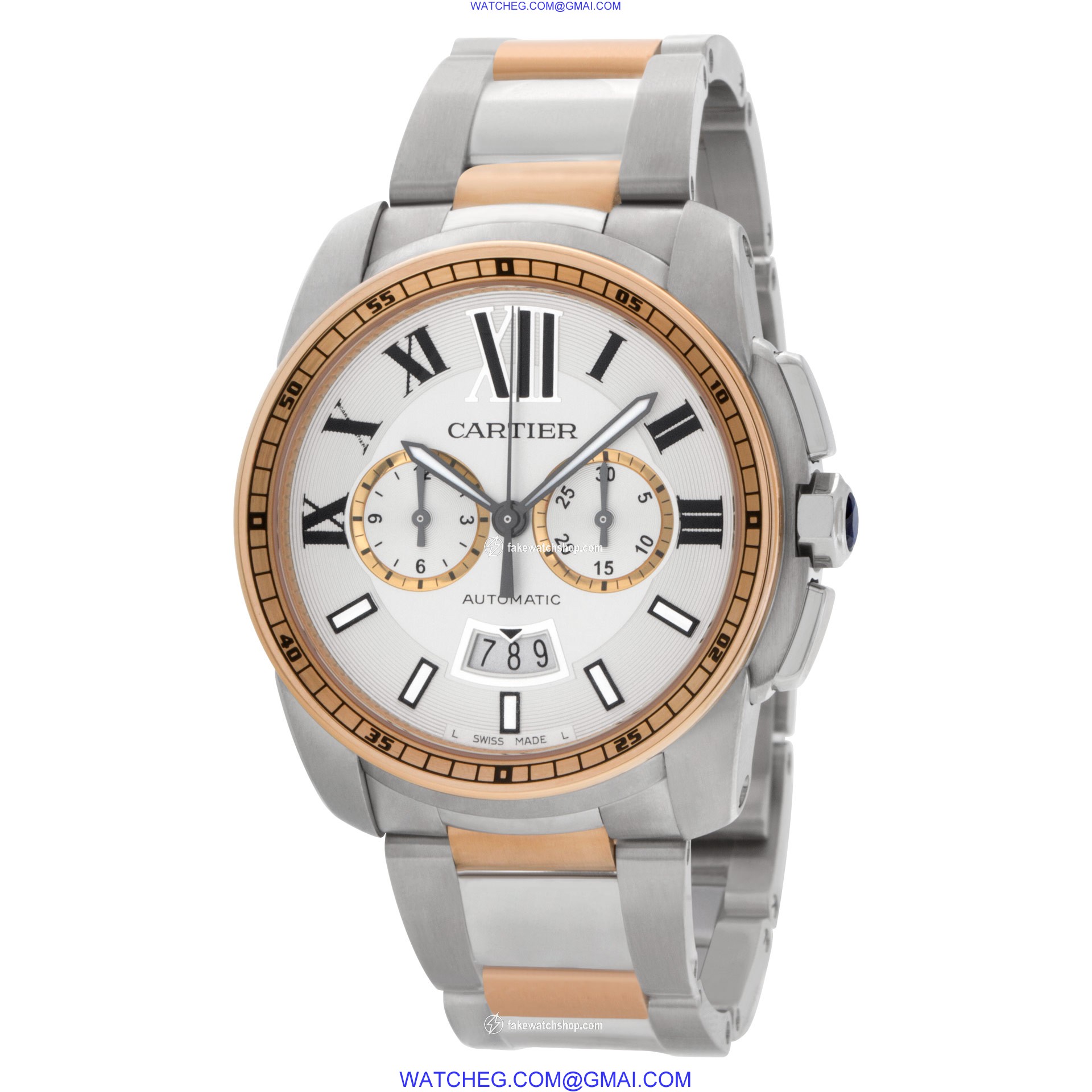 Cartier W7100043 Calibre Automatic Male Stainless Steel 2