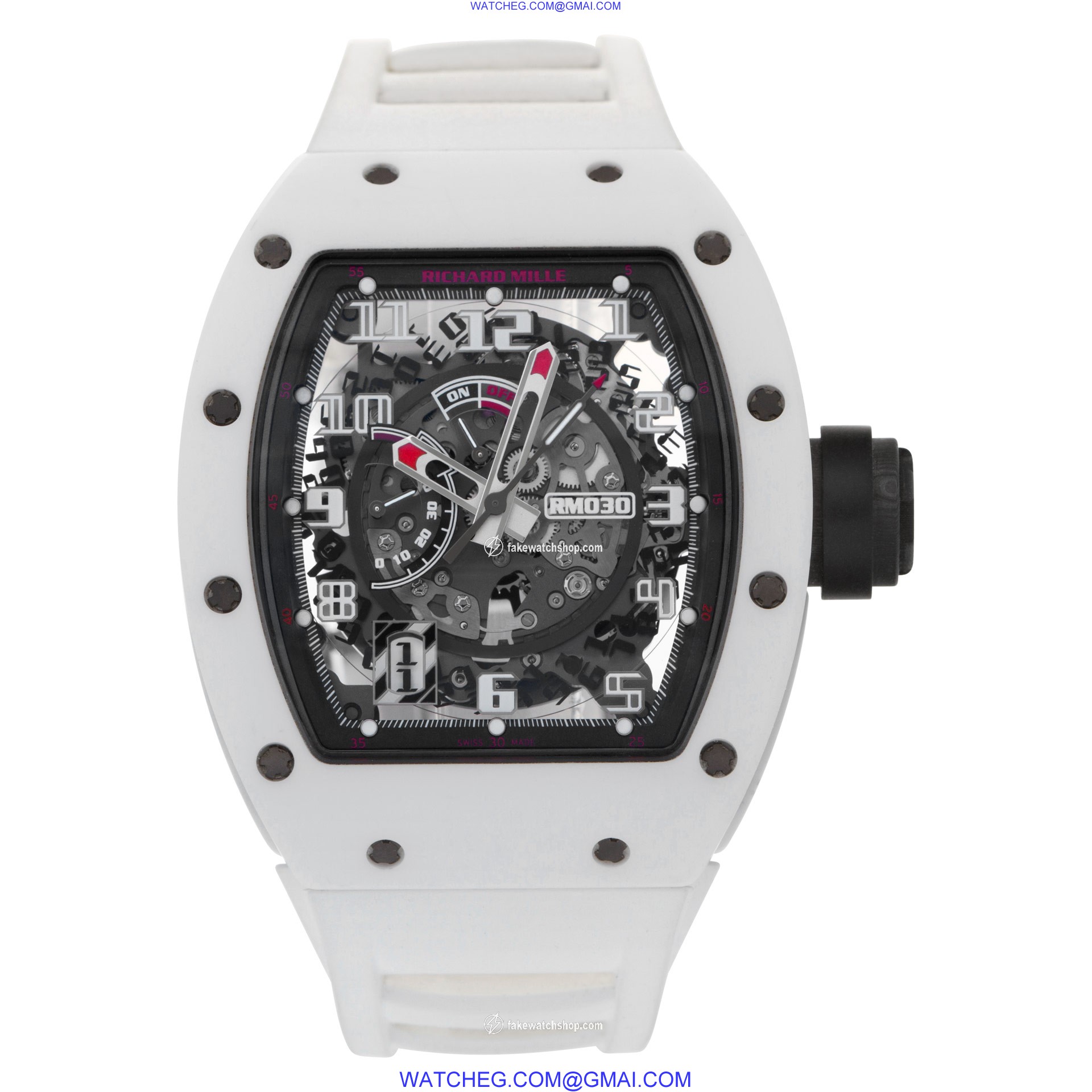 Richard Mille RM030 RM 030 Automatic Male Ceramic 2