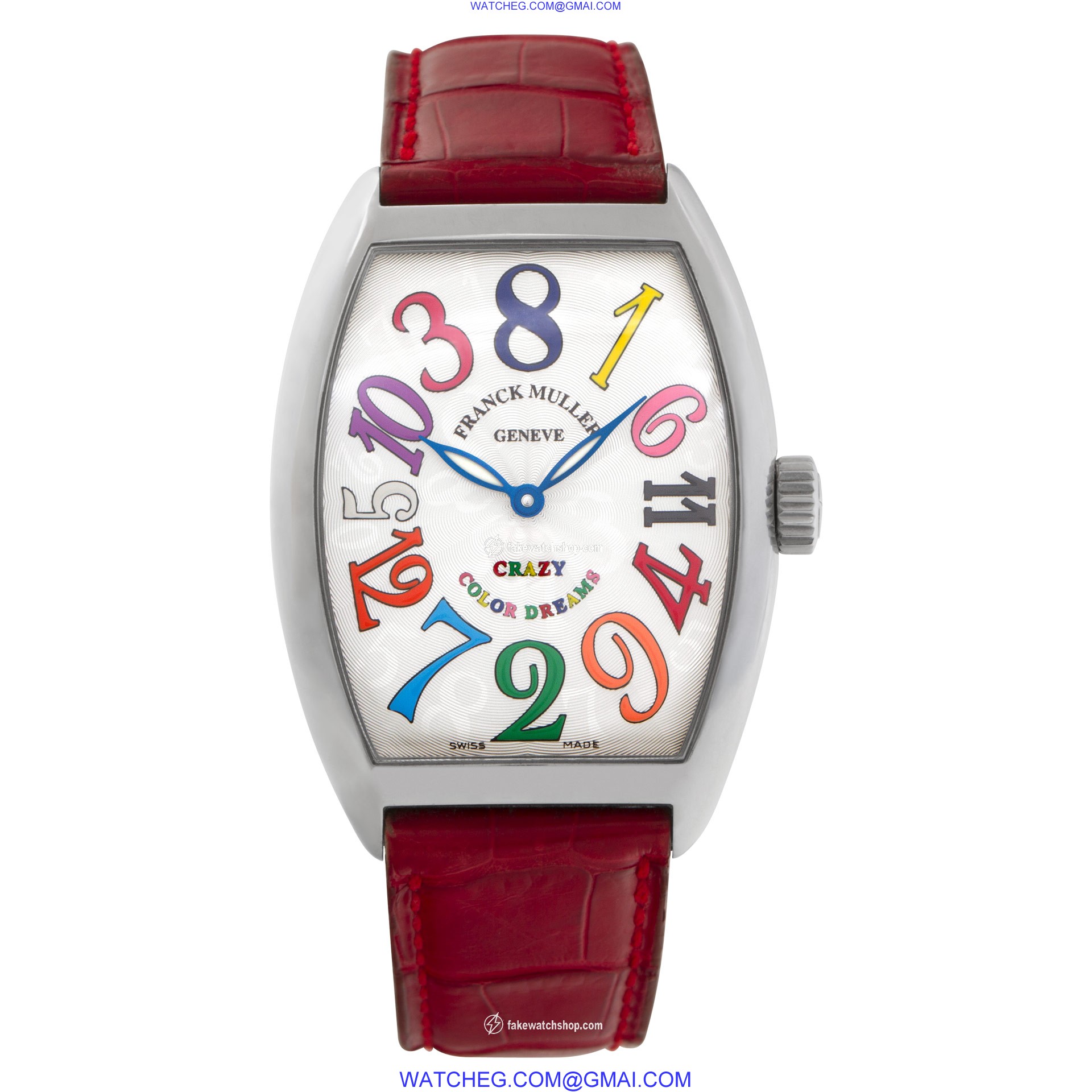 Franck Muller 7851 CH Crazy Hour Automatic Unisex Stainless Steel 2