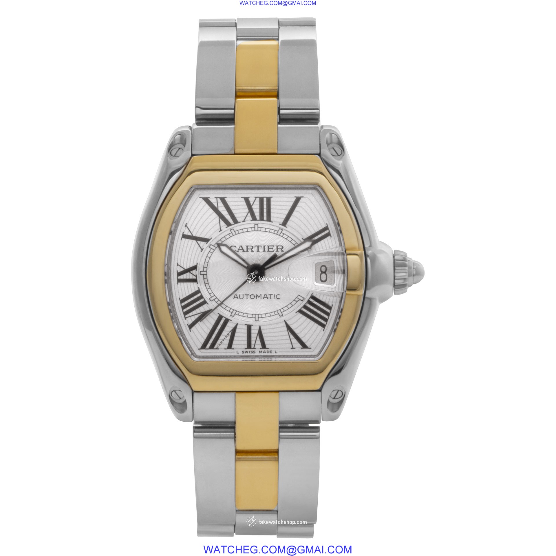 Cartier W62031Y4 Roadster Automatic Unisex Stainless Steel 2