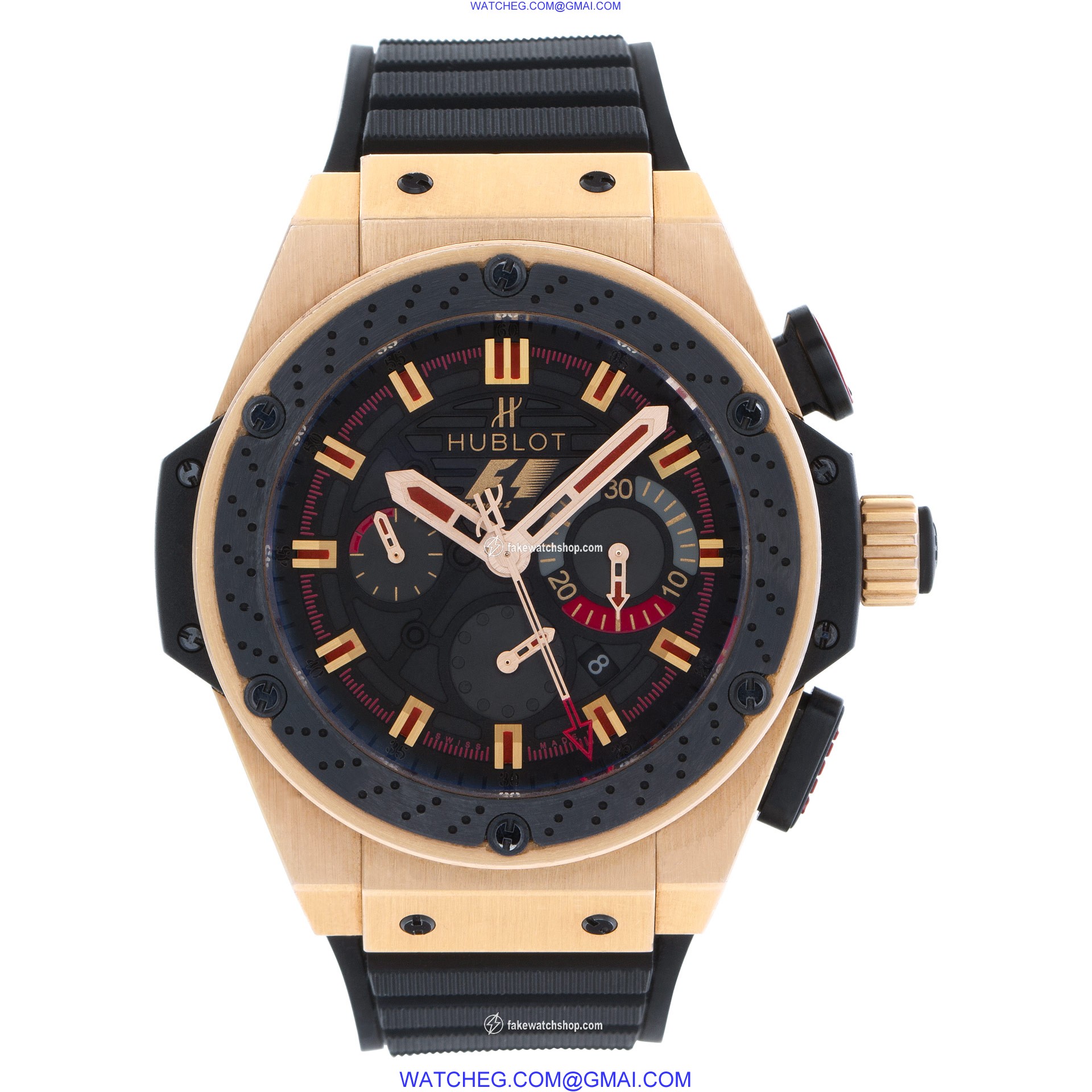 Hublot 703.Om.1138.Nr.Fm010 King Power Automatic Male 18k rose gold 2