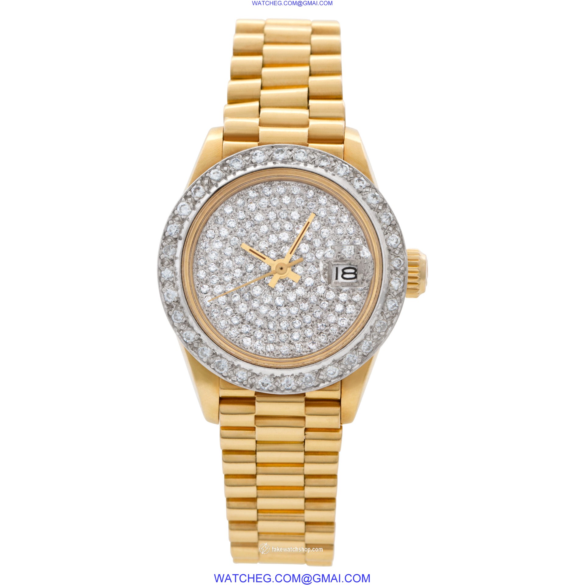 Rolex 6927 Datejust Automatic Female 18k yellow gold 2