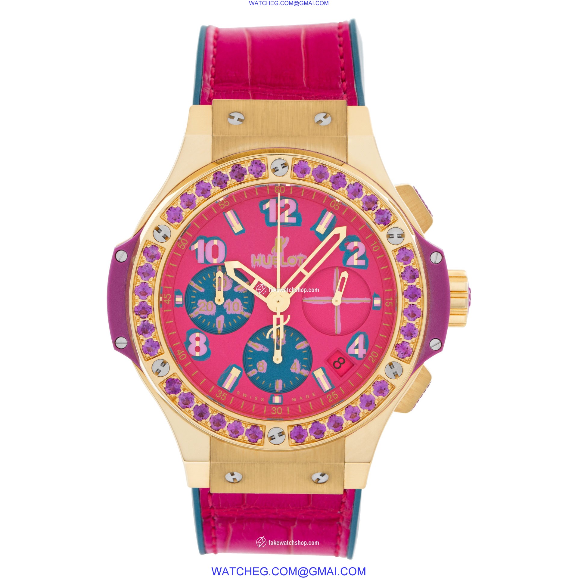 Hublot 341.VV.7389.LR.1205.POP15 Big Bang Automatic Unisex 18k yellow gold 2