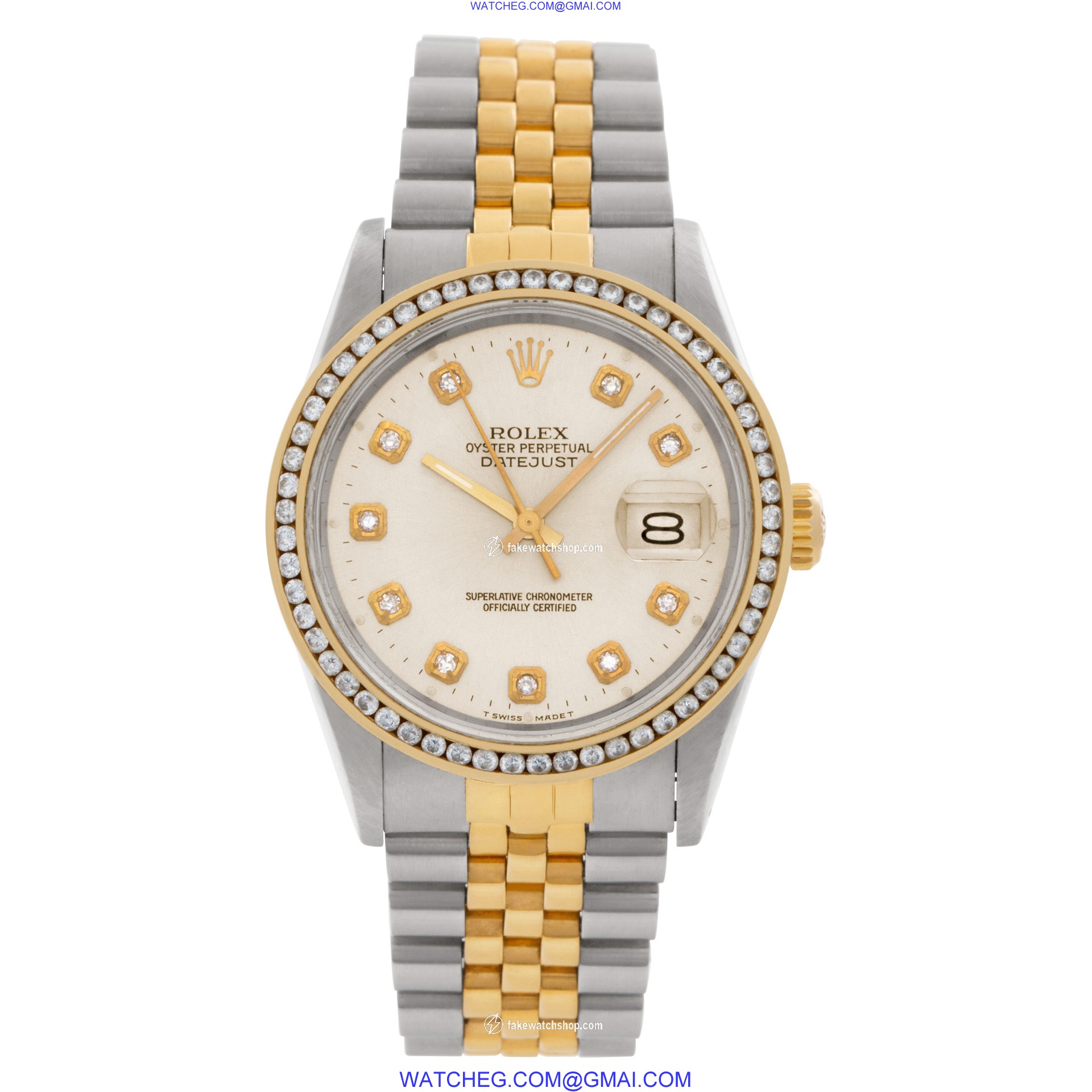 Rolex 16233 Datejust Automatic Unisex Stainless Steel 2