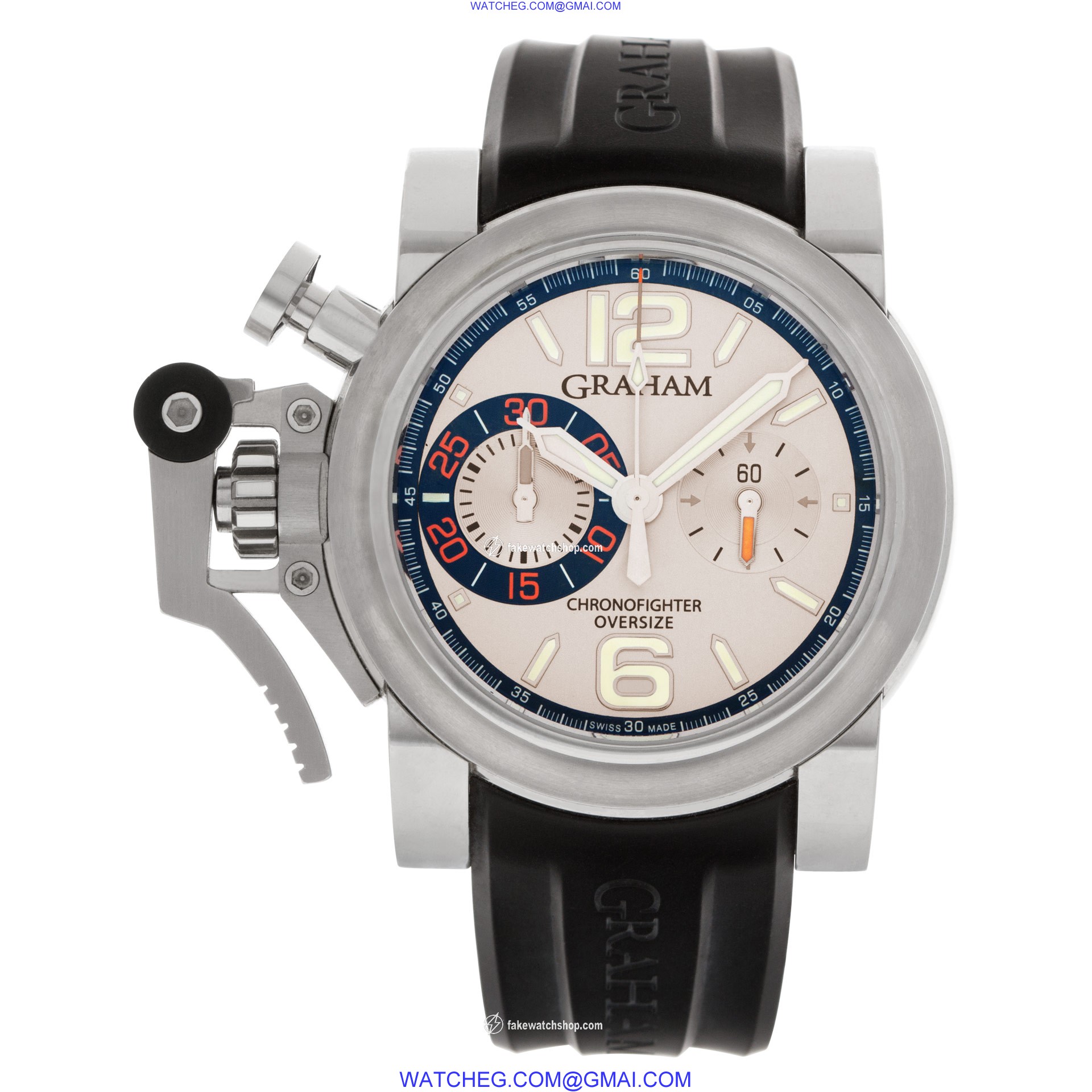 Graham 20VAS.S02A Chronofighter Automatic Male Stainless Steel 2