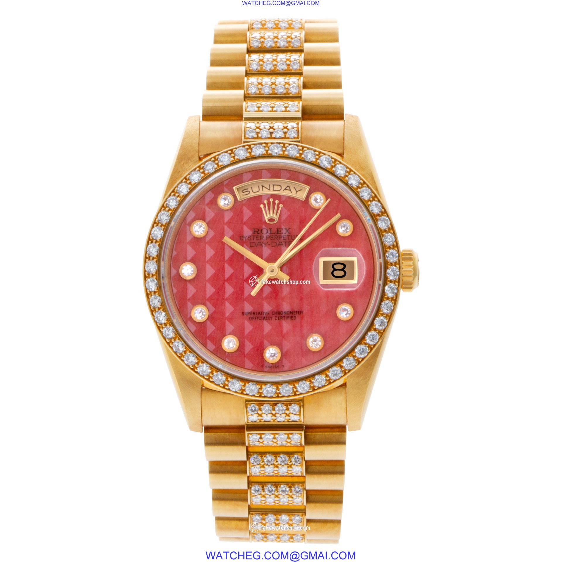 Rolex 18348 Day-Date Automatic Male 18k yellow gold 2
