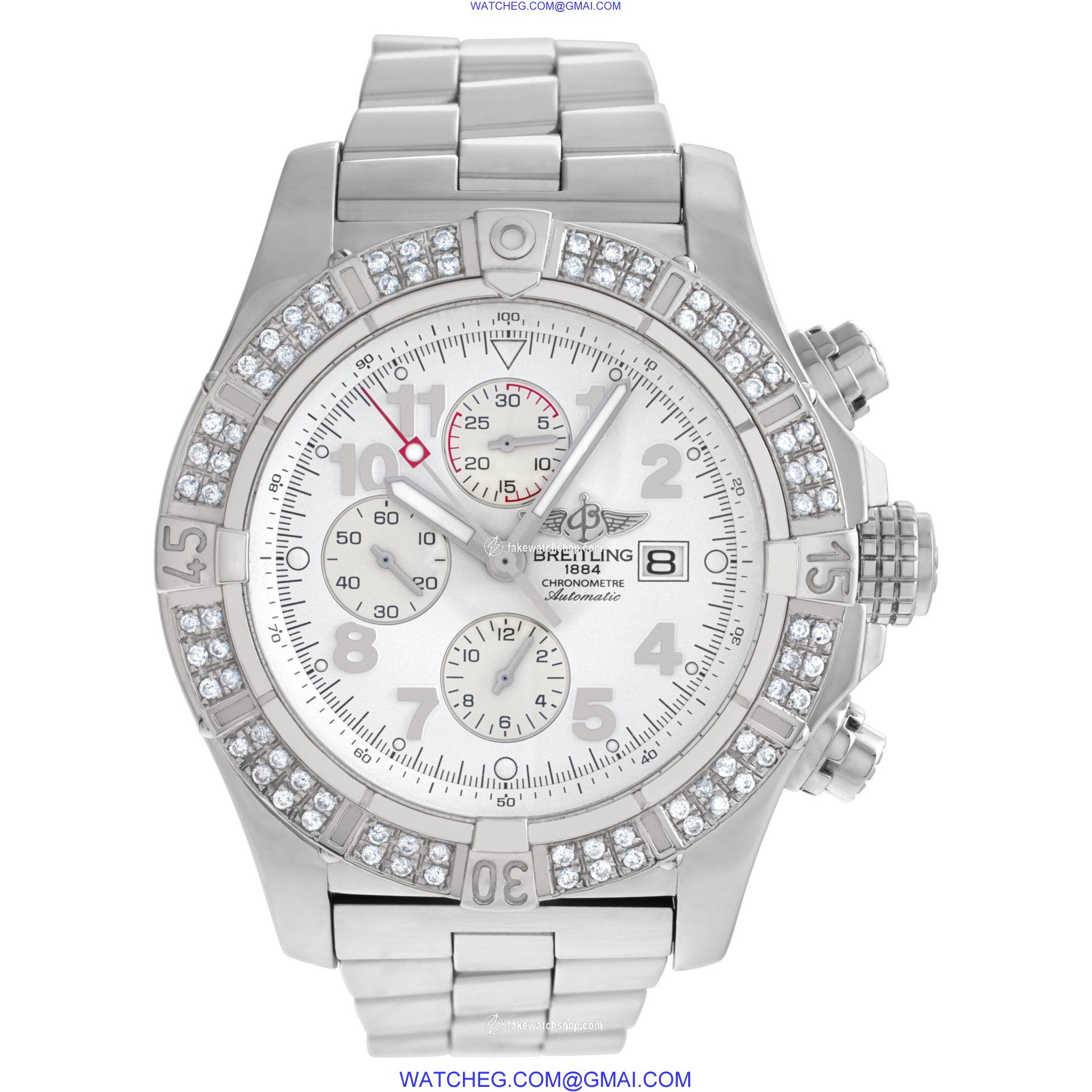 Breitling a13370 Super Avenger Automatic Male Stainless Steel 2