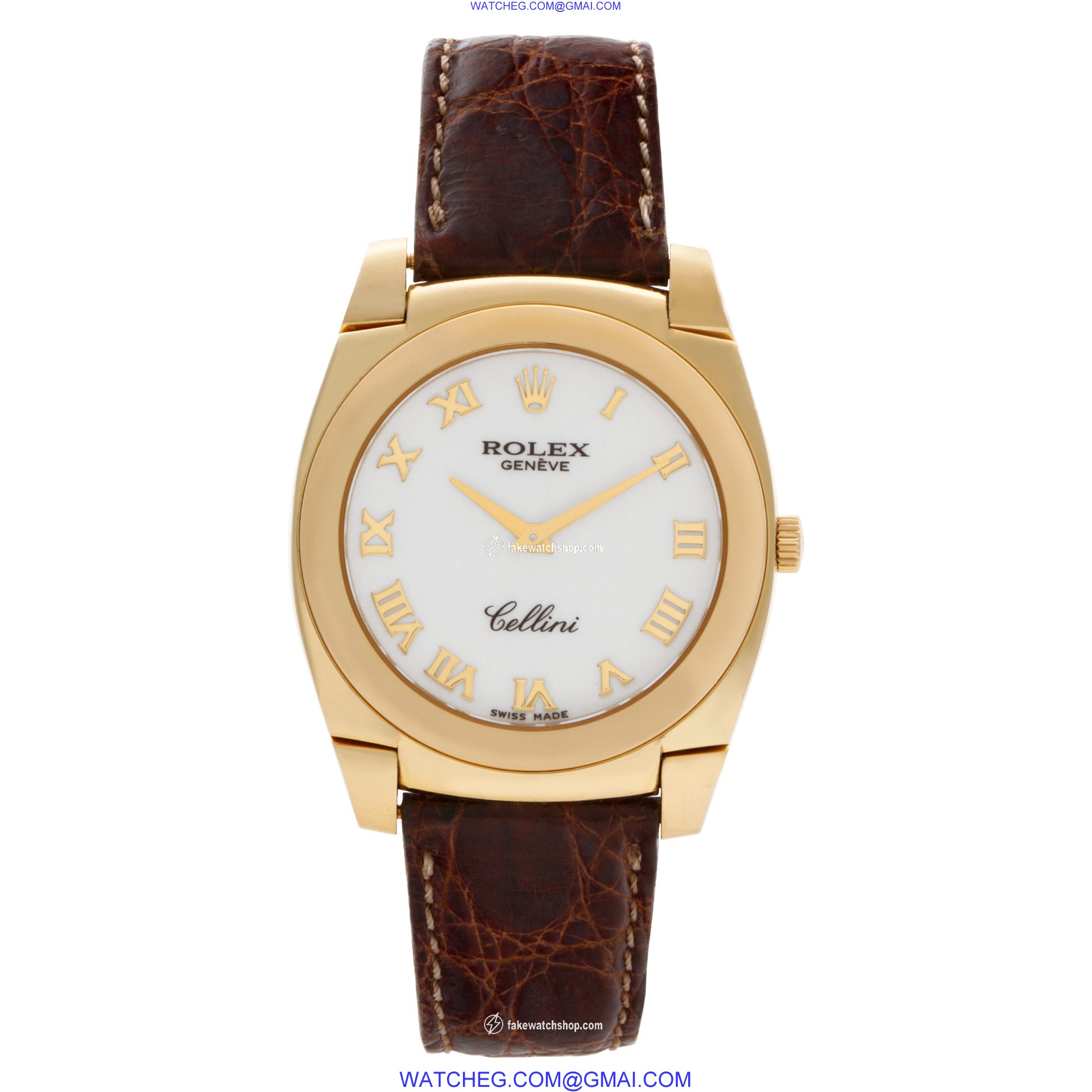 Rolex 5330/8 Cellini Cestello Quartz Male 18k yellow gold 2