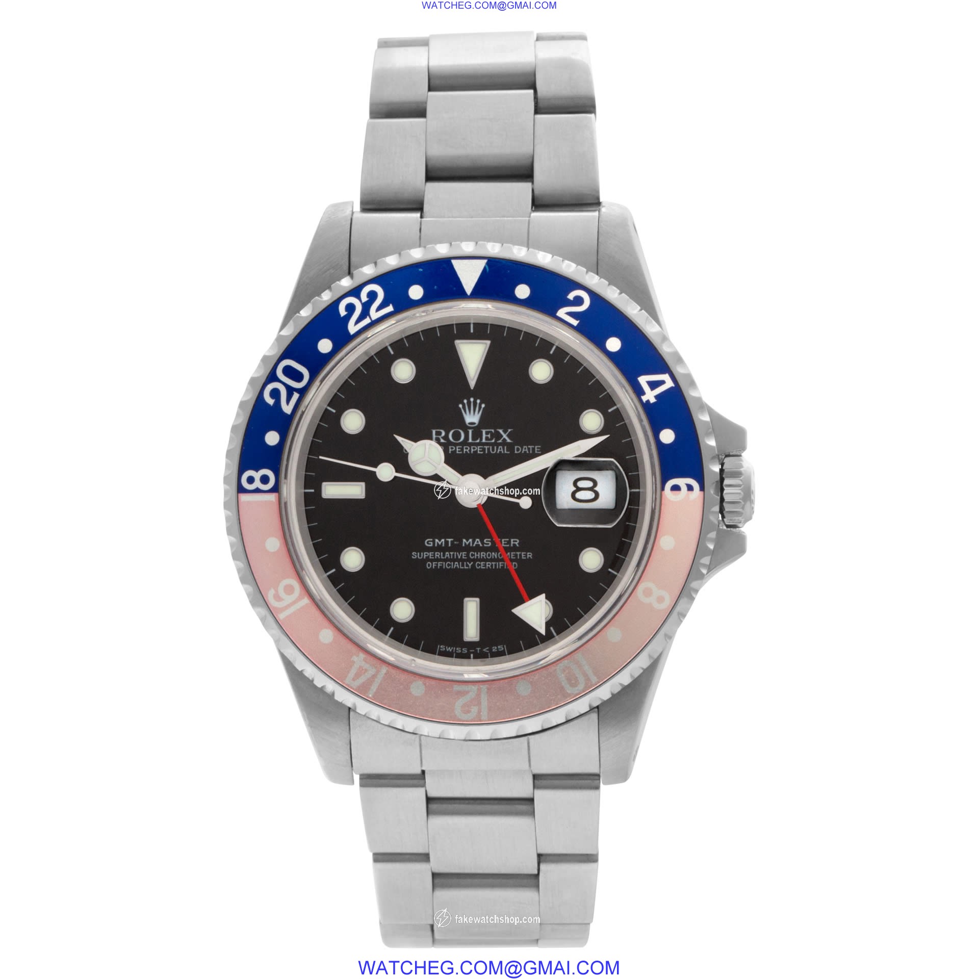 Rolex 16700 GMT-Master Automatic Male Stainless Steel 2
