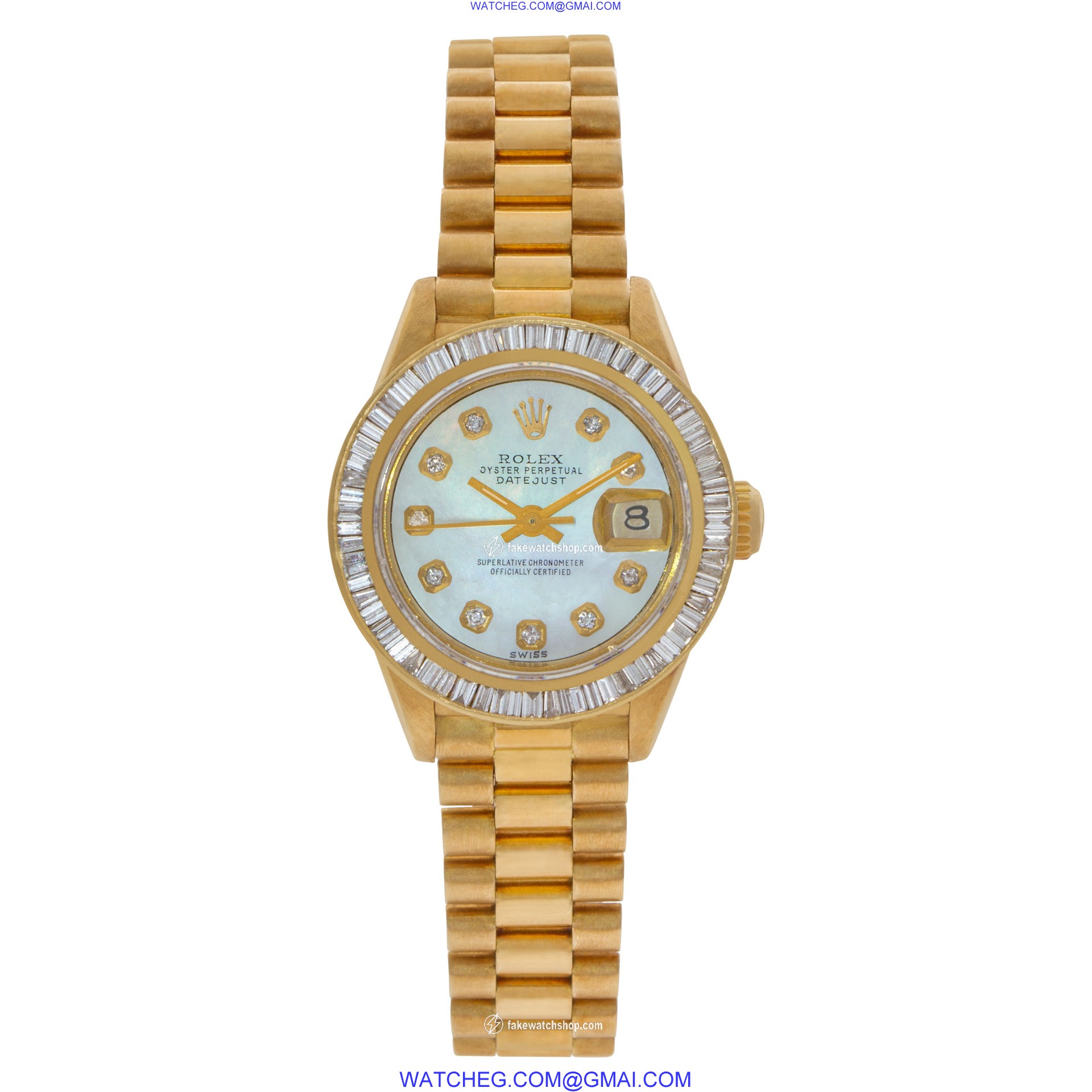 Rolex 69178 Datejust Automatic Female 18k yellow gold 2