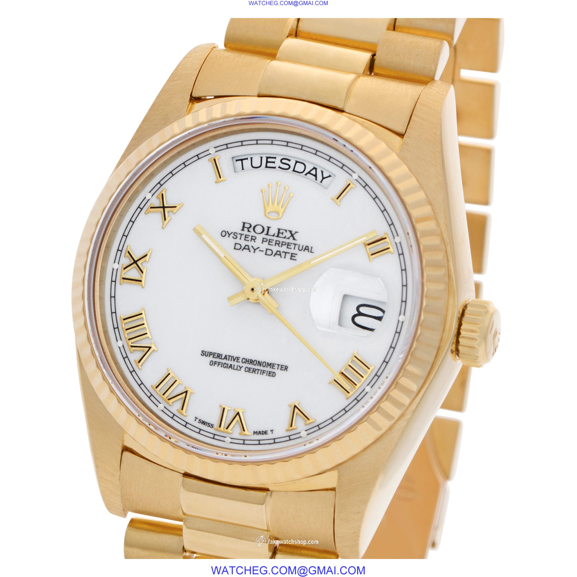 Rolex 18038 Day-Date Automatic Male 18k yellow gold 2