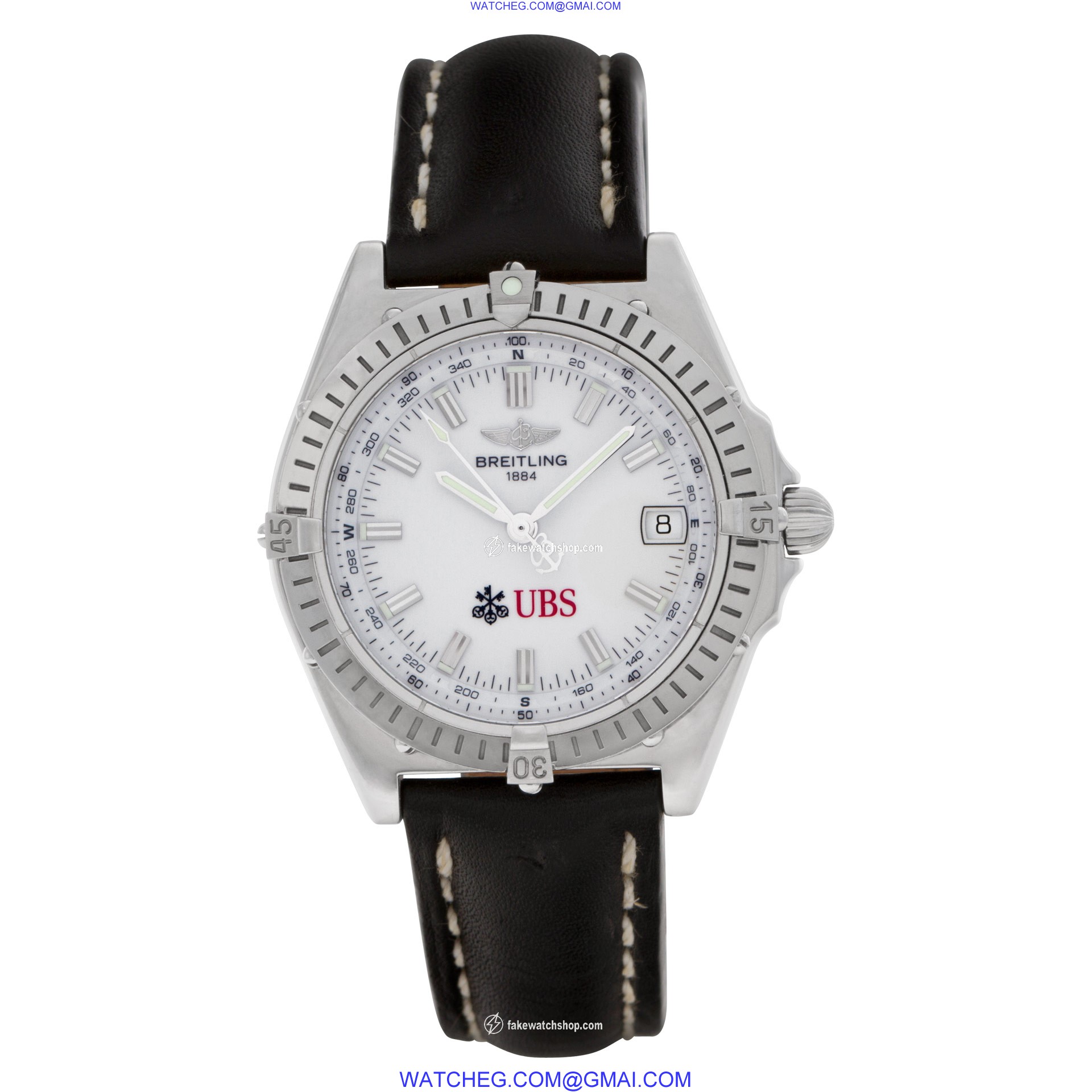 Breitling a10350 Wind Rider Wings Automatic Unisex Stainless Steel 2