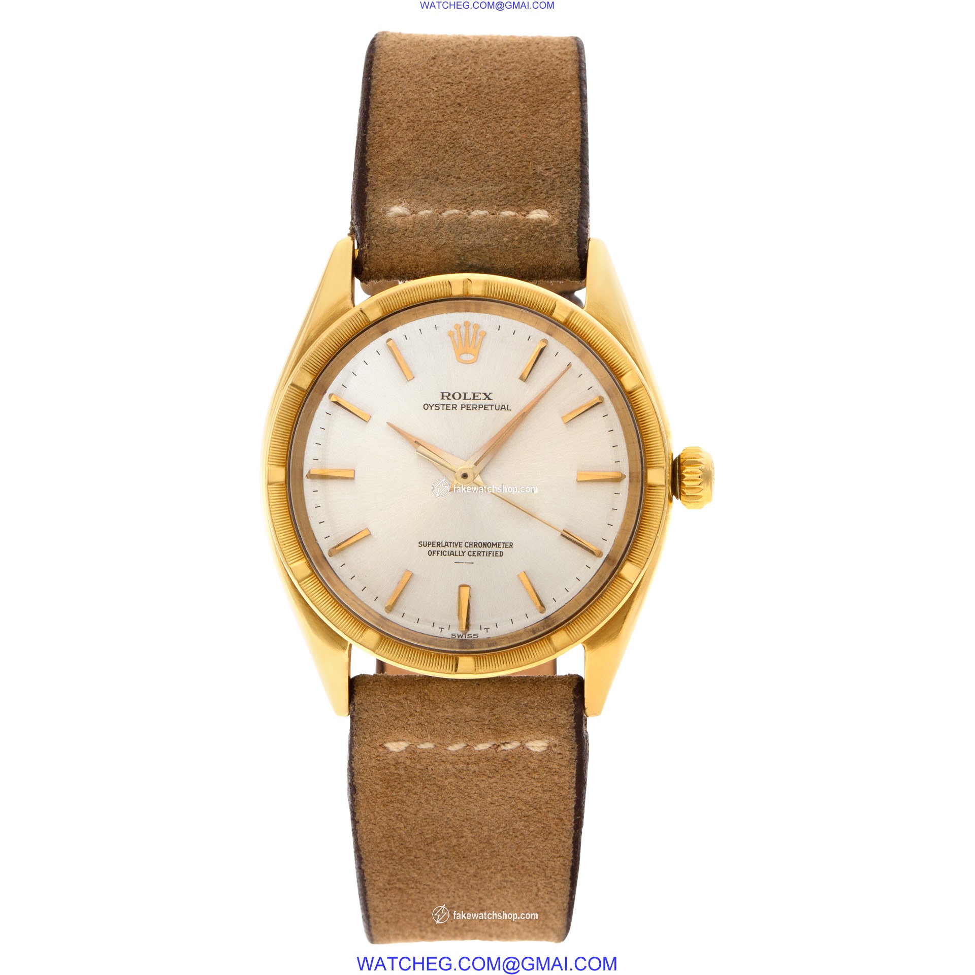 Rolex 1007 Oyster Perpetual Automatic Unisex 14k yellow gold 2