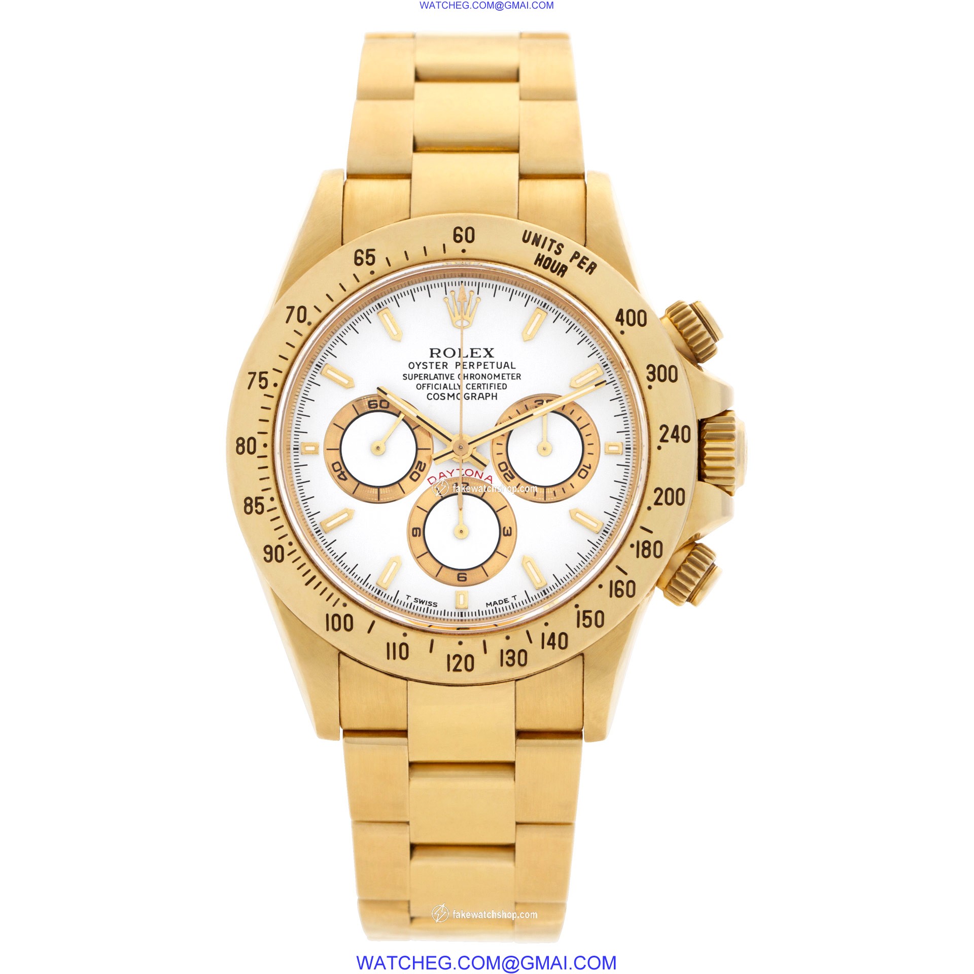 Rolex 16528 Daytona Automatic Male 18k yellow gold 2