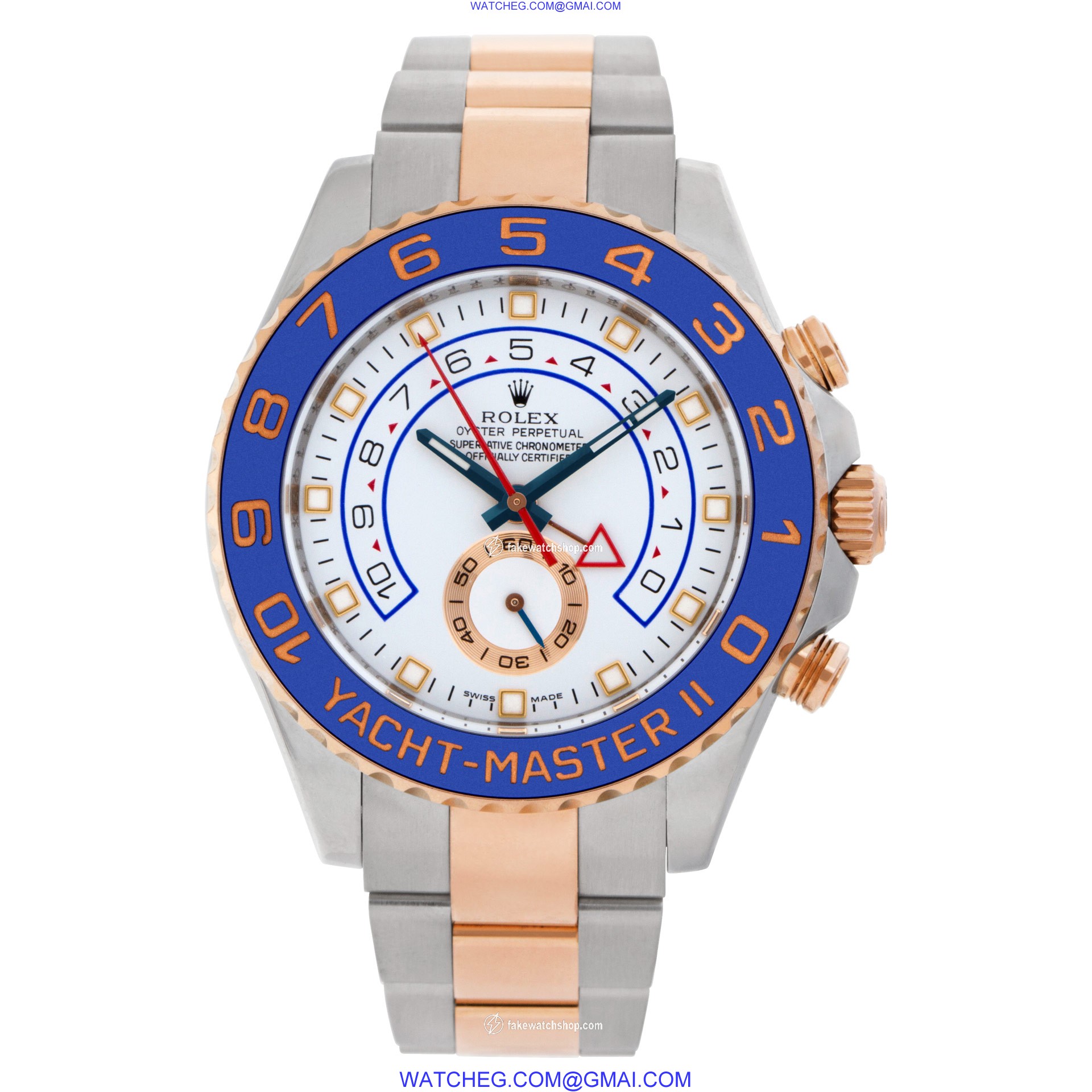 Rolex 116681 Yacht-Master II Automatic Male 18k rose gold & stainless steel 2